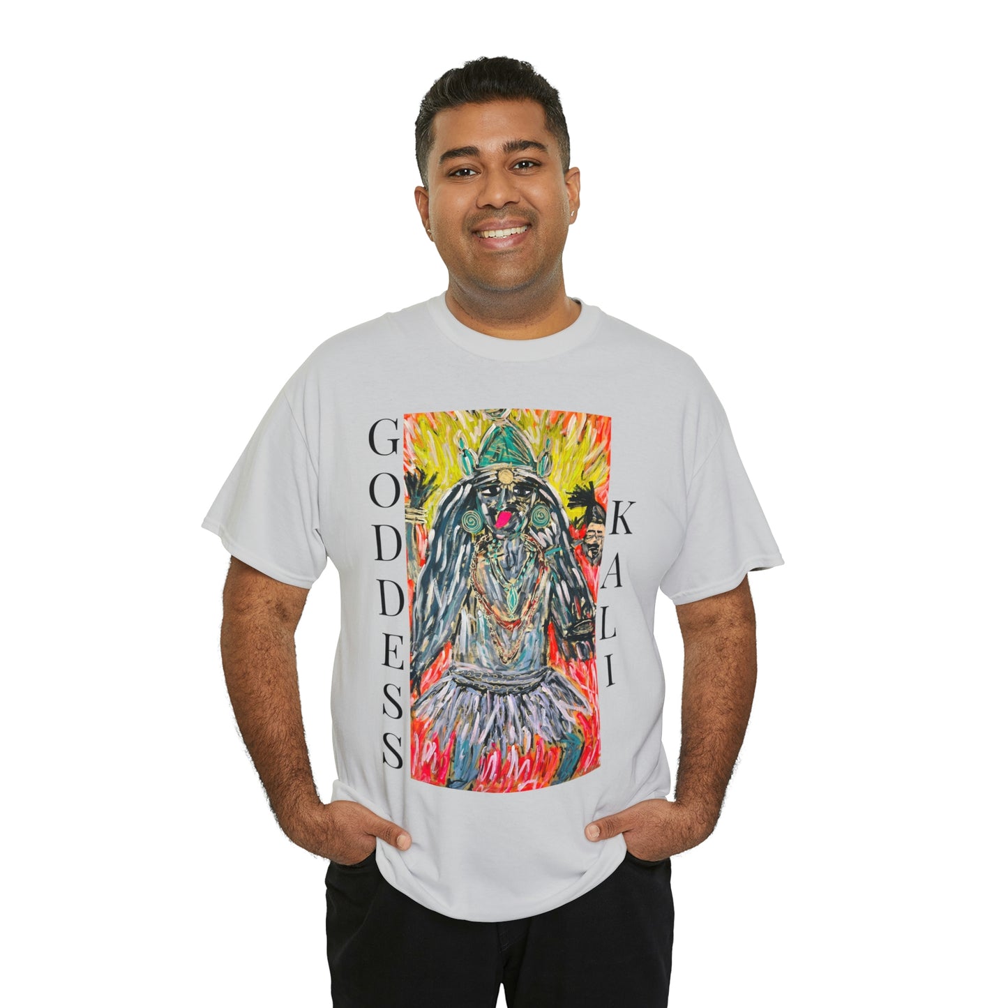 Hindu GODDESS Kali Unisex Heavy Cotton Tee