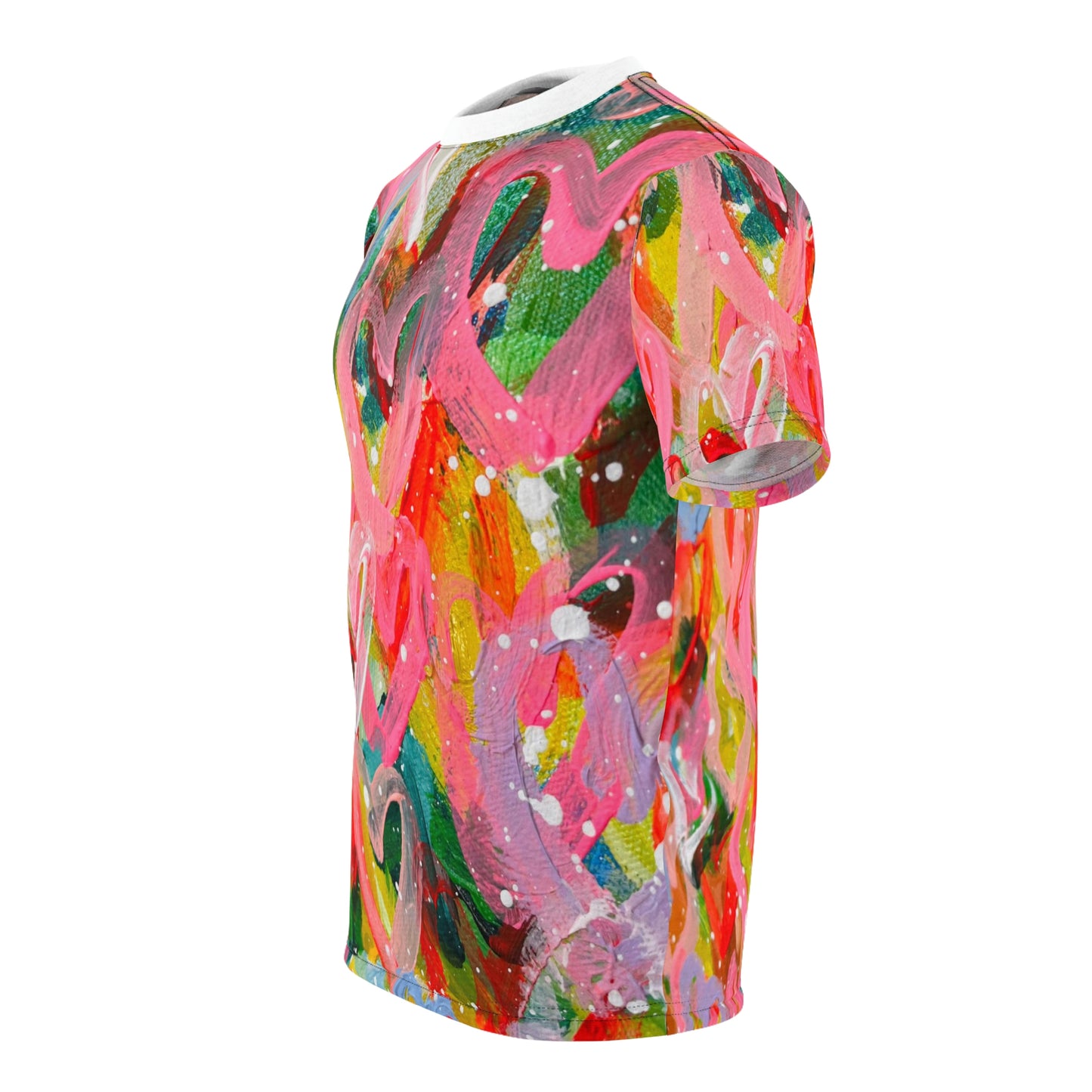 "Let's Get Loud" Original Artwork Unisex Cut & Sew Tee