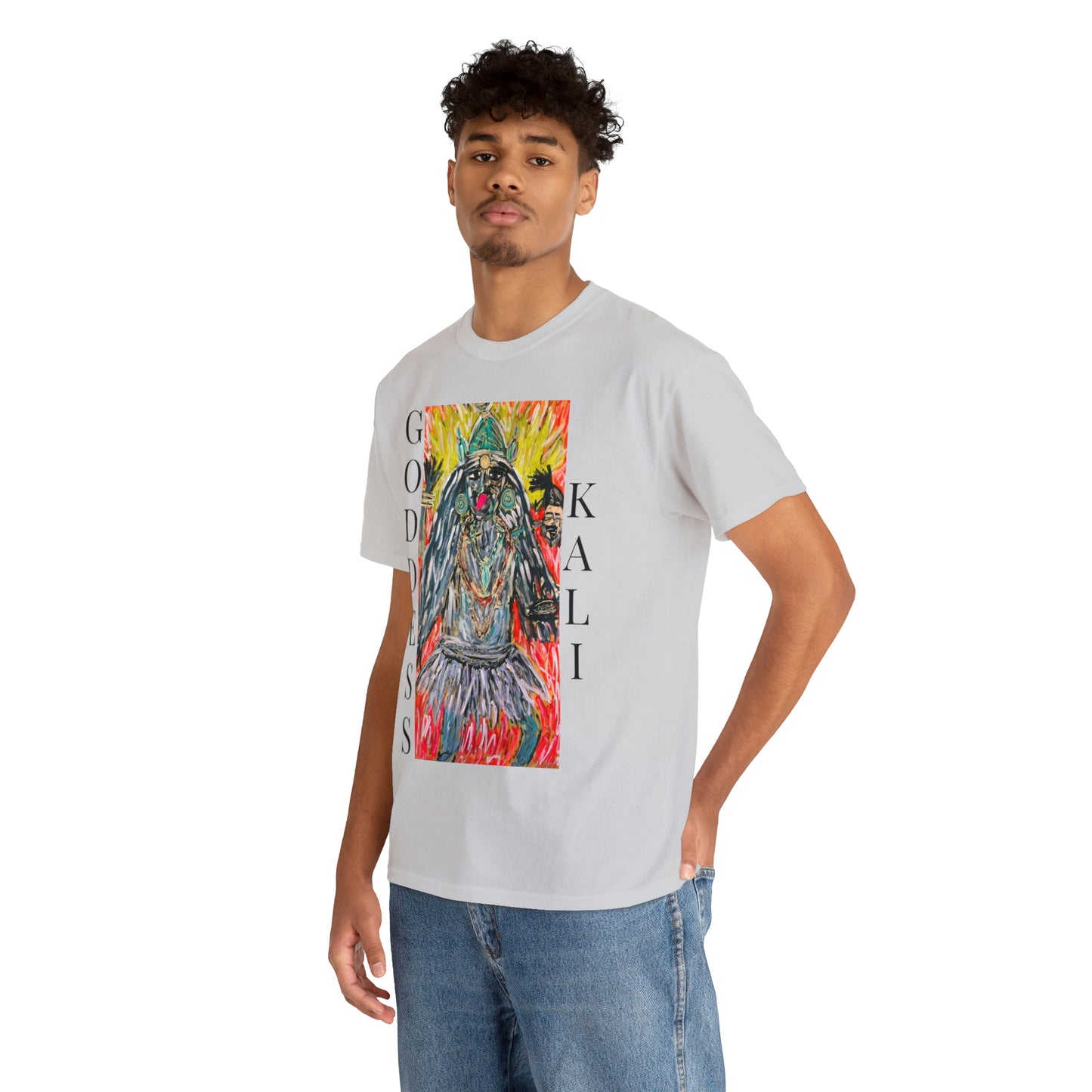 Hindu GODDESS Kali Unisex Heavy Cotton Tee