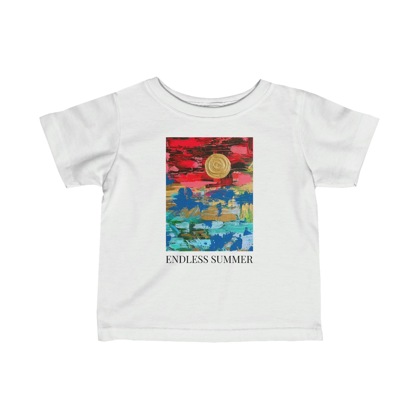 Infant "Endless Summer" Original Artwork Jersey Tee