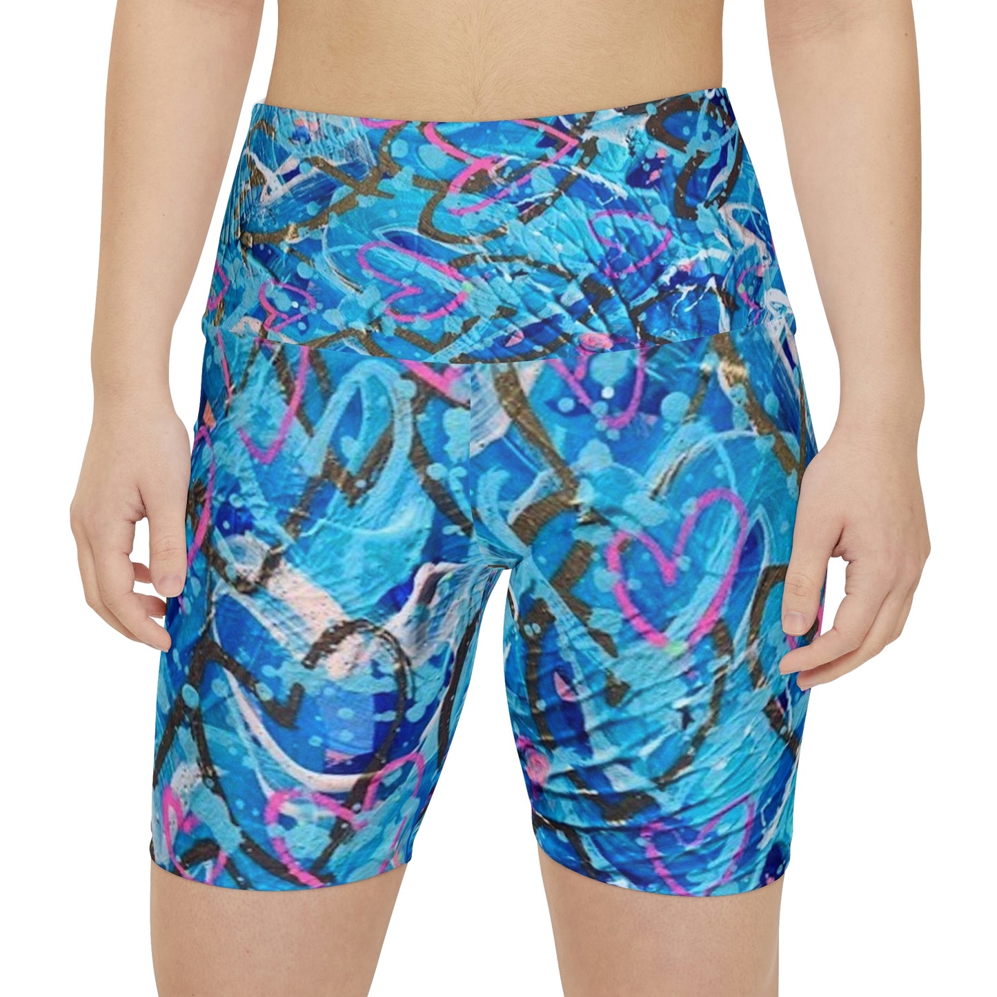 "Full Of Love" Women's Workout Shorts