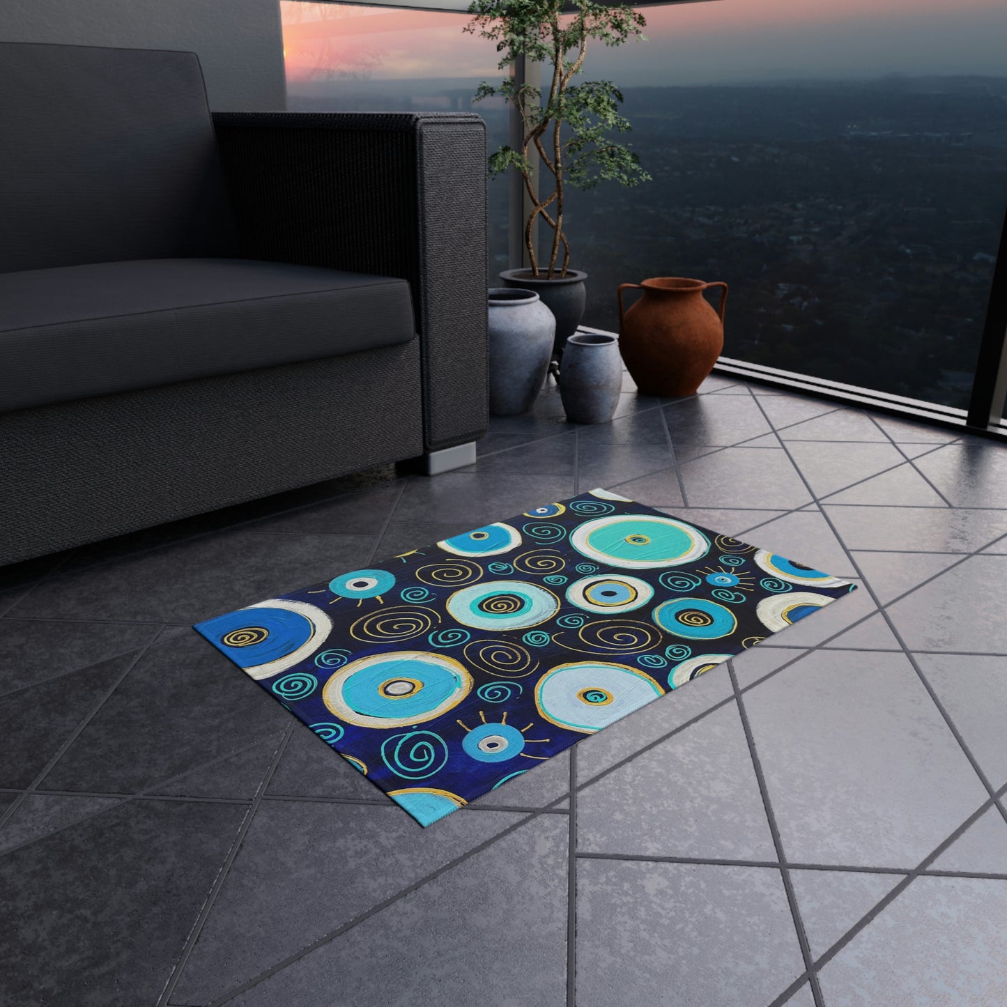 "AWAKENING" Outdoor Rug