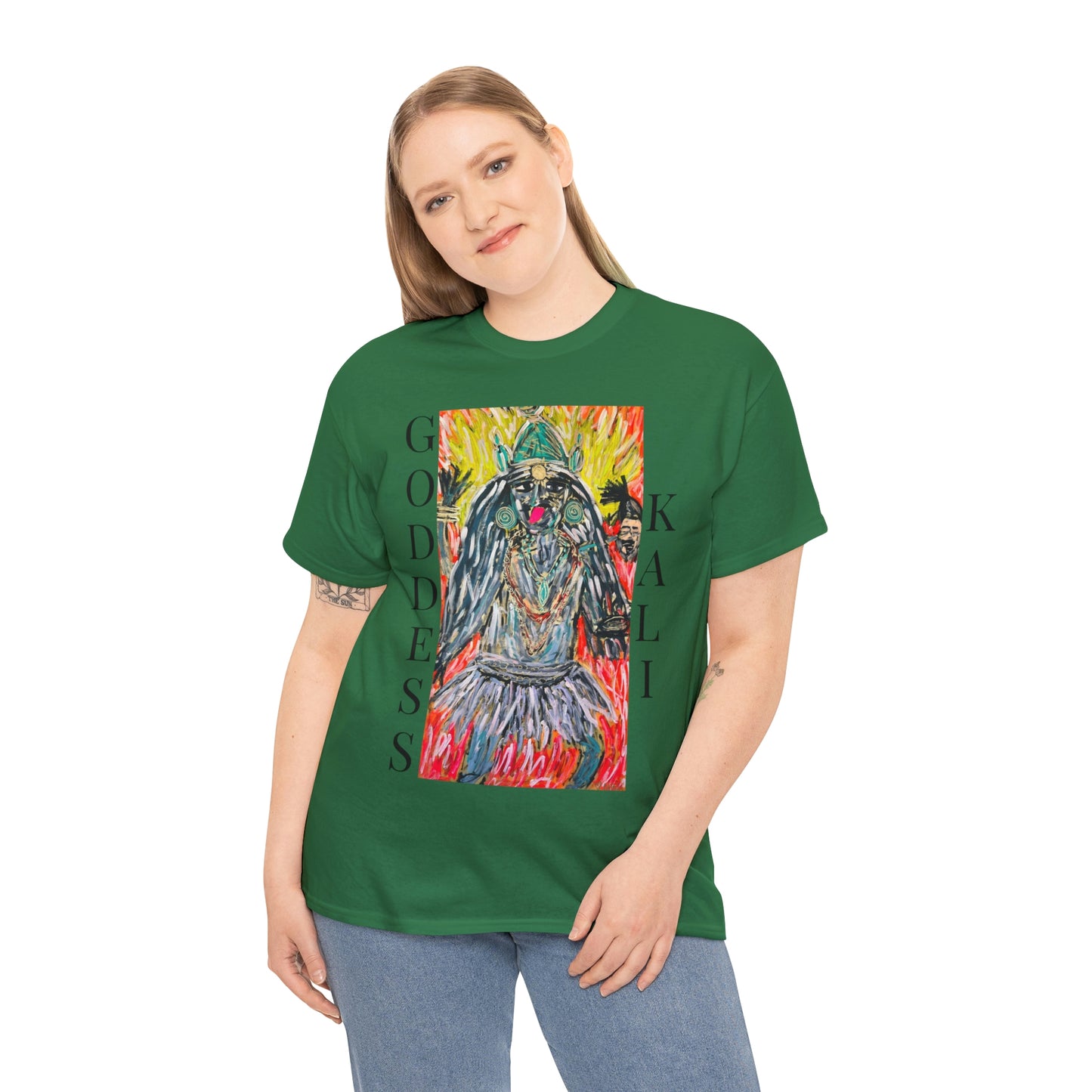 Hindu GODDESS Kali Unisex Heavy Cotton Tee