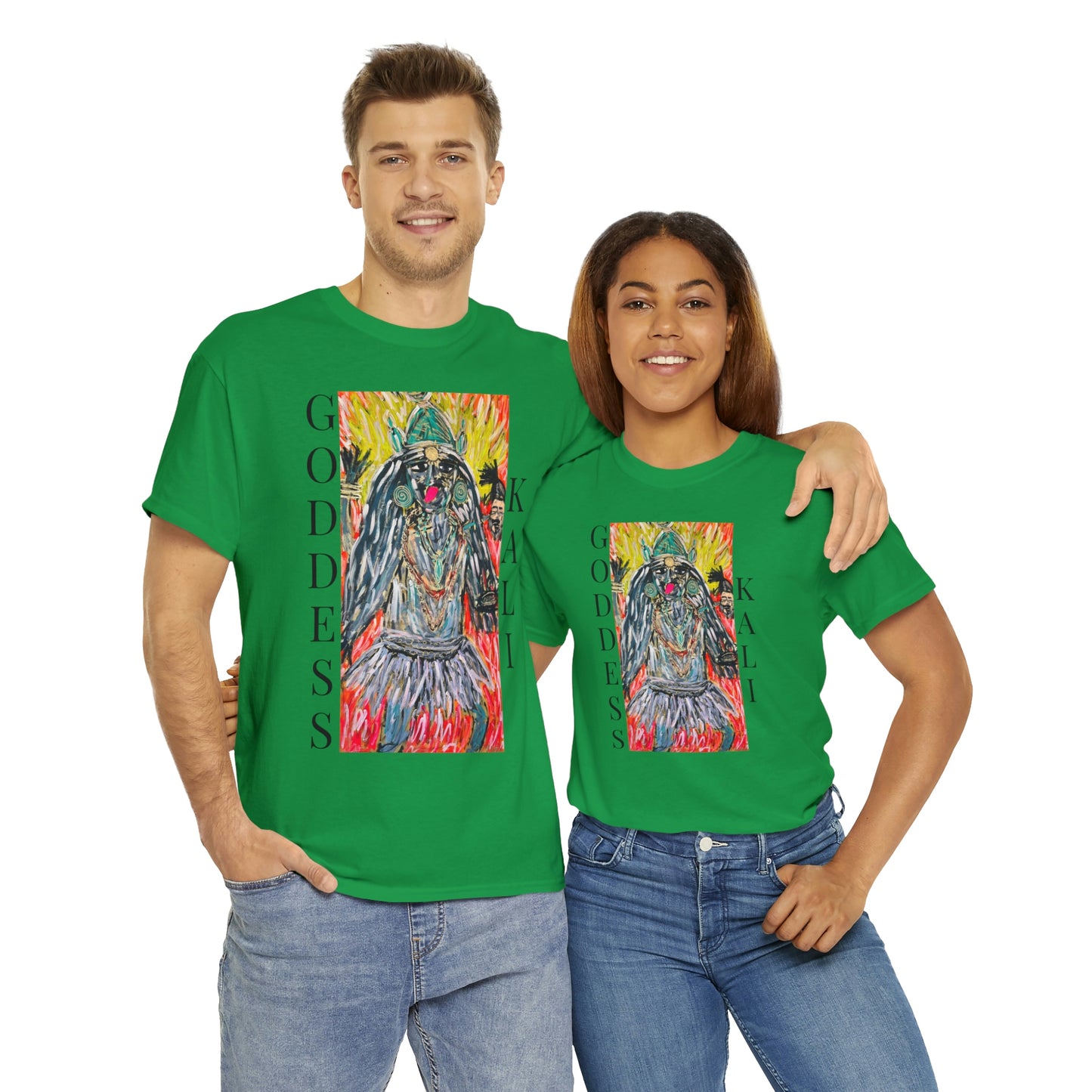 Hindu GODDESS Kali Unisex Heavy Cotton Tee