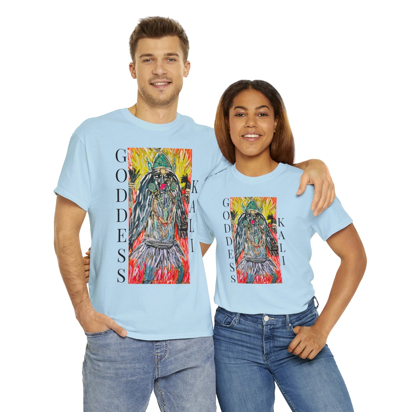 Hindu GODDESS Kali Unisex Heavy Cotton Tee