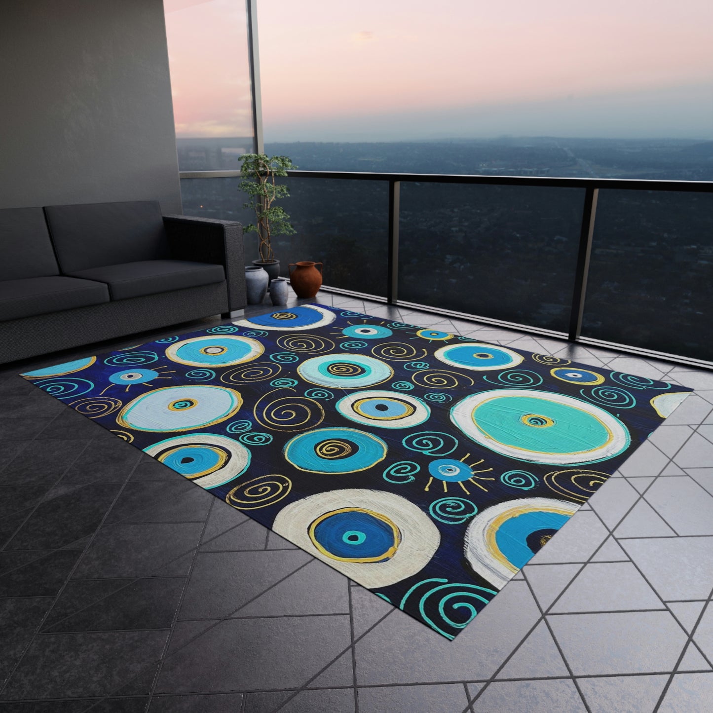 "AWAKENING" Outdoor Rug