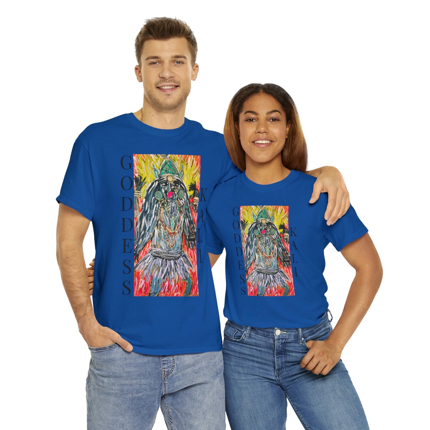 Hindu GODDESS Kali Unisex Heavy Cotton Tee