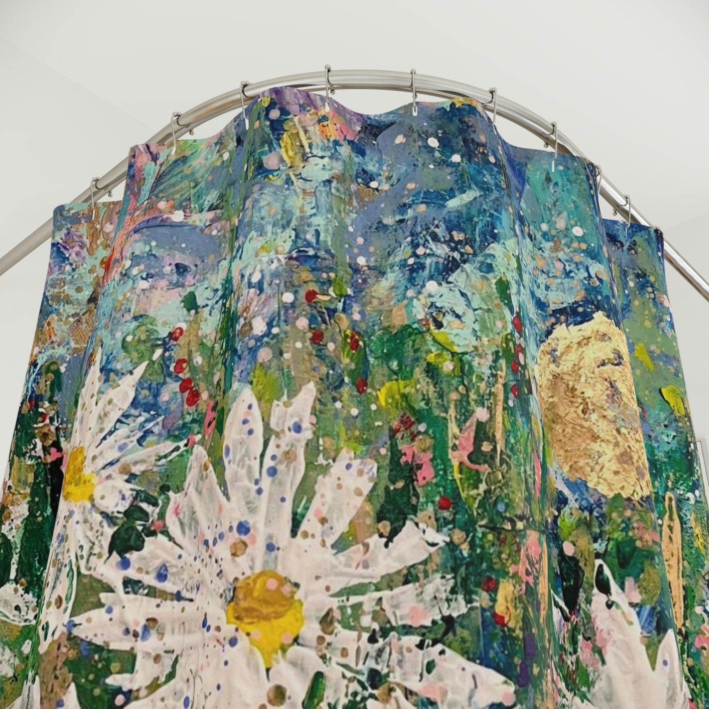 "A BLESSED LIFE" Shower Curtain