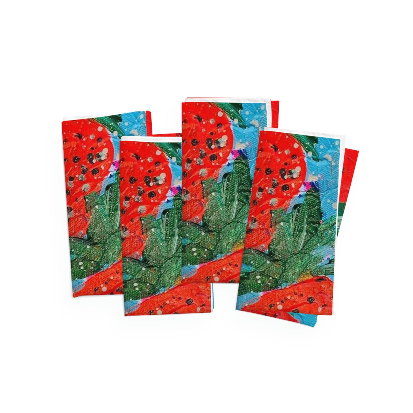 "Juicy" Original Art  Table Napkins