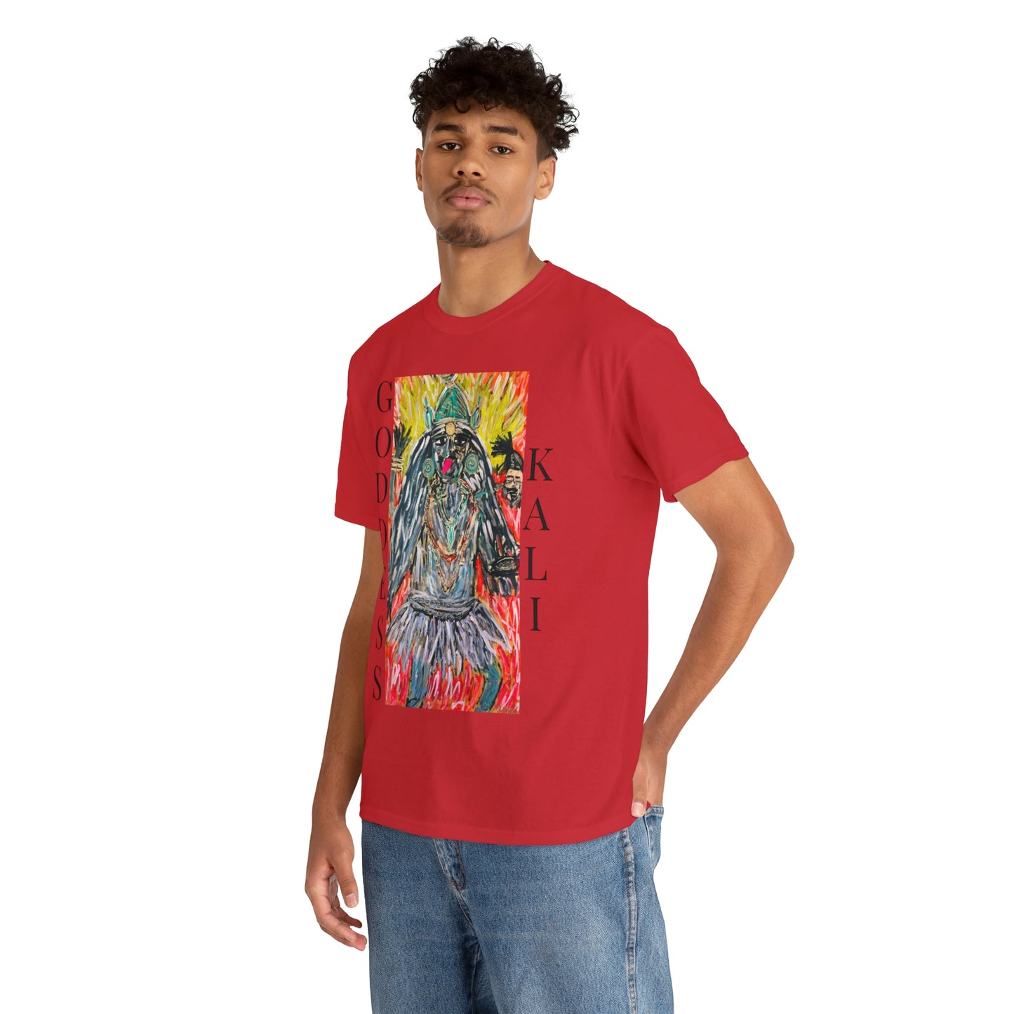 Hindu GODDESS Kali Unisex Heavy Cotton Tee