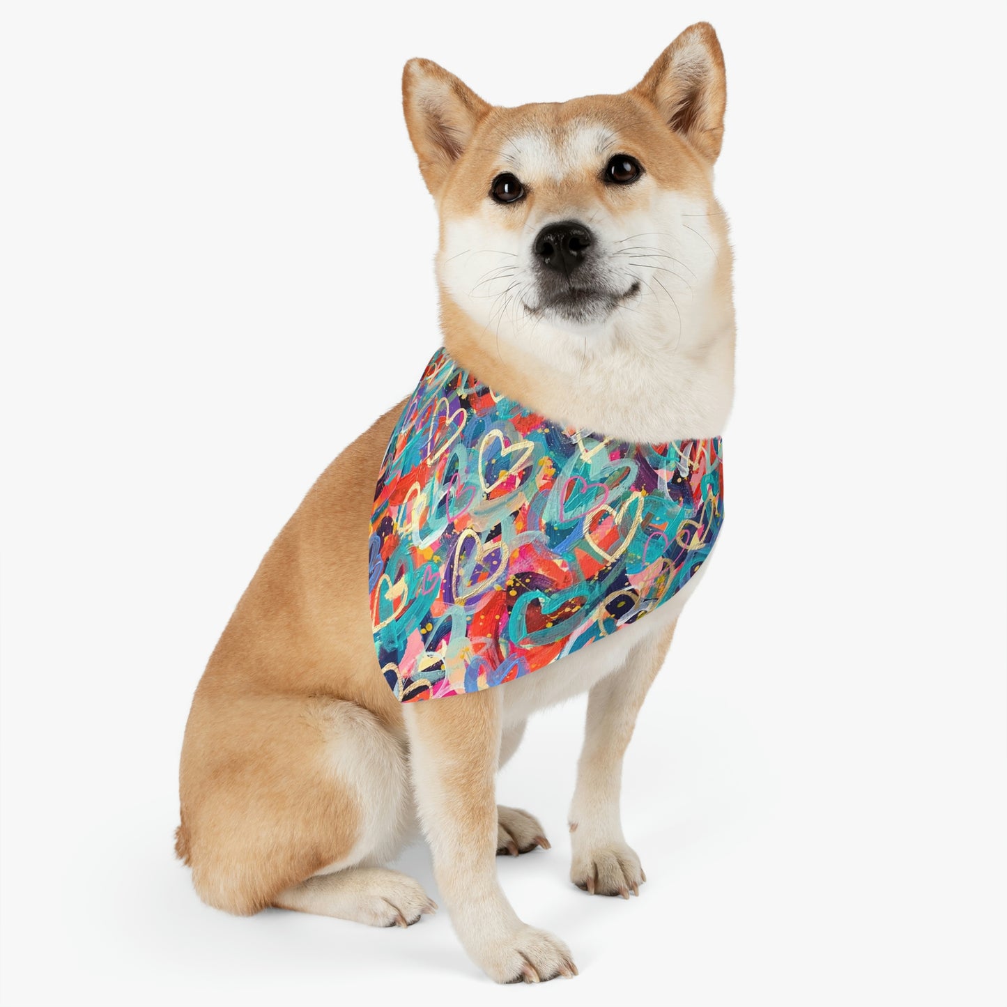 Grateful Heart Art Pet Bandana Collar