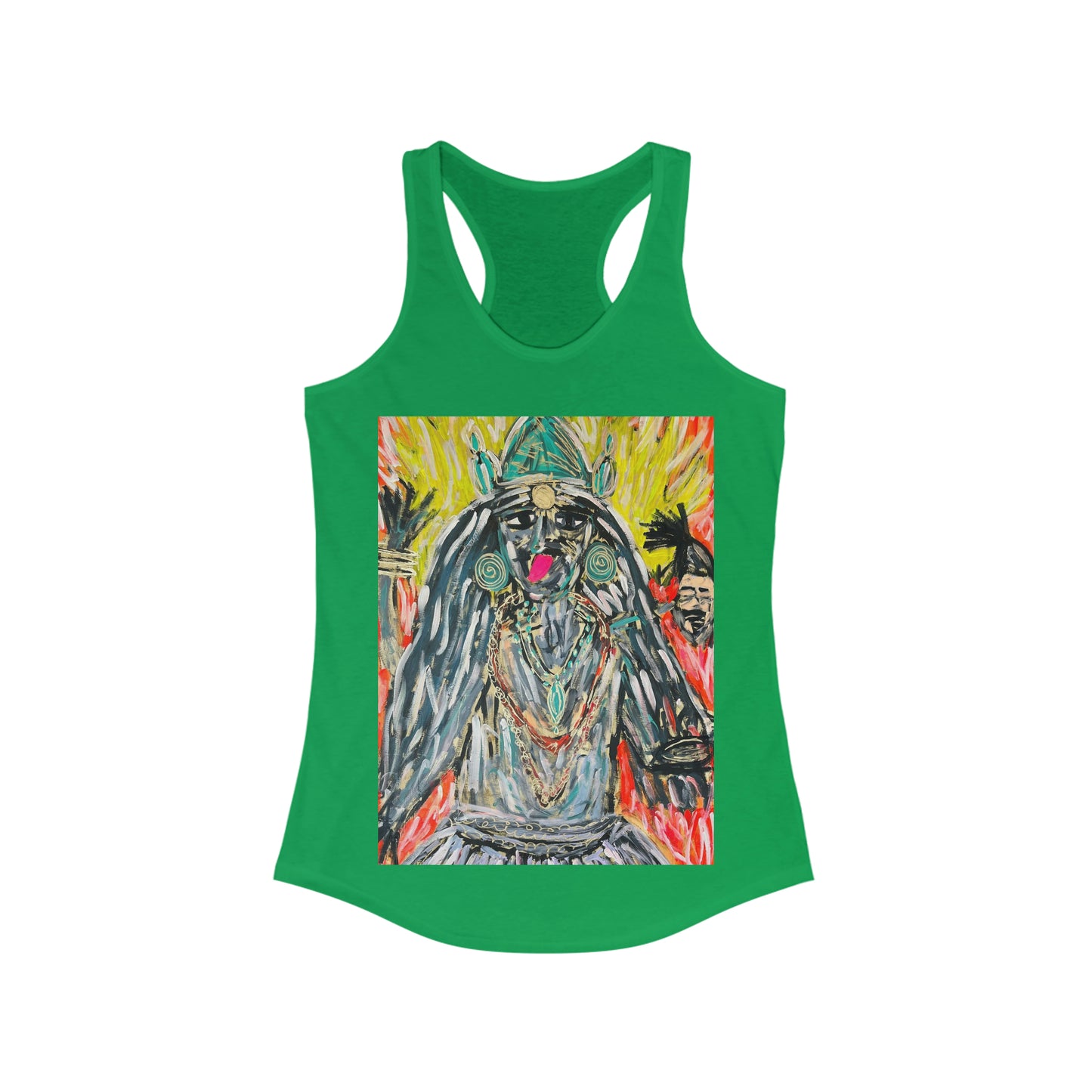 Hindu Goddess Kali Women's Ideal Racerback Tank
