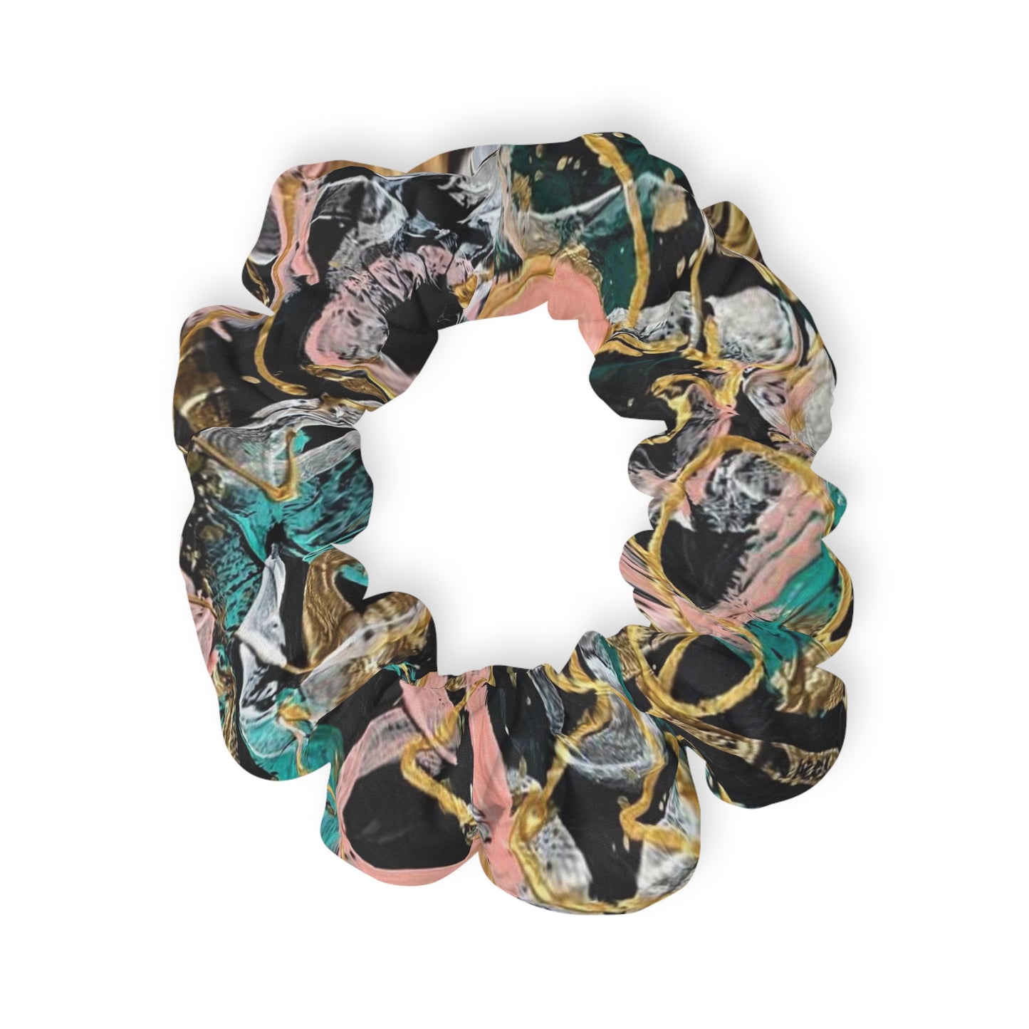 Grateful Heart Art Scrunchie