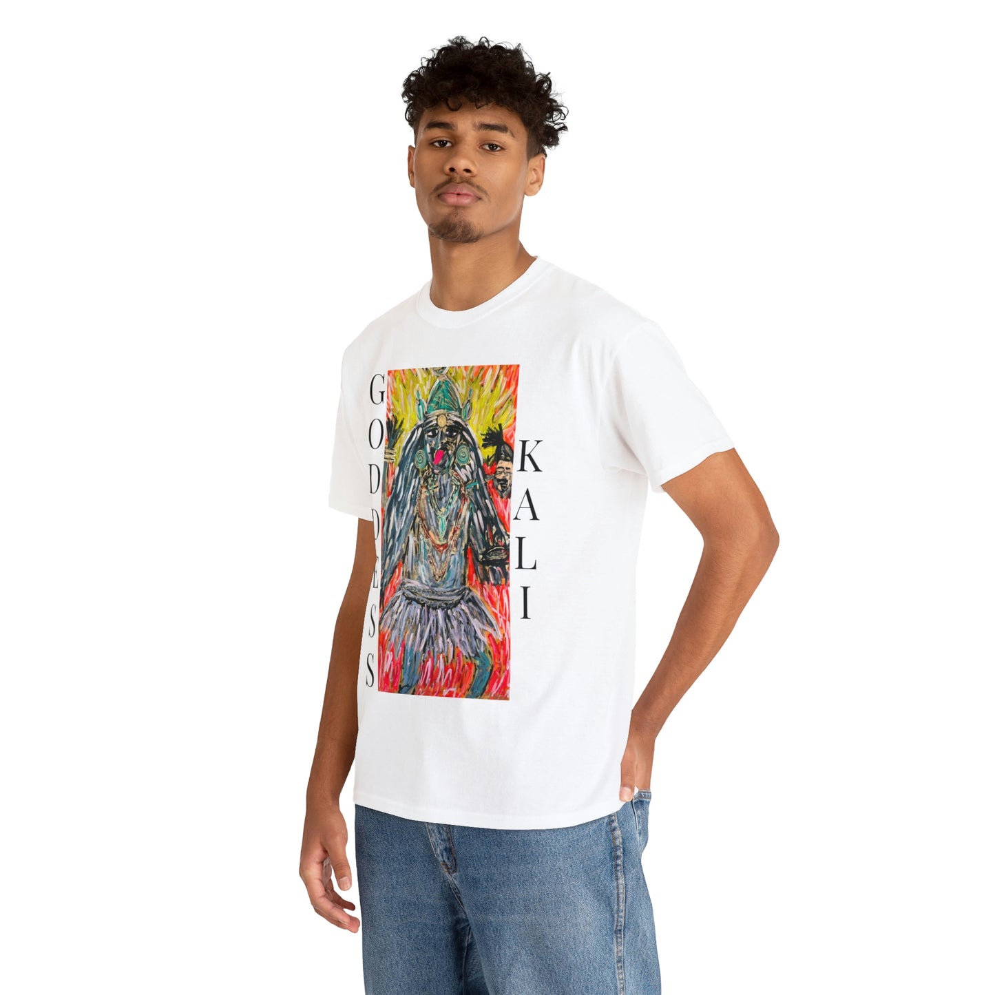 Hindu GODDESS Kali Unisex Heavy Cotton Tee