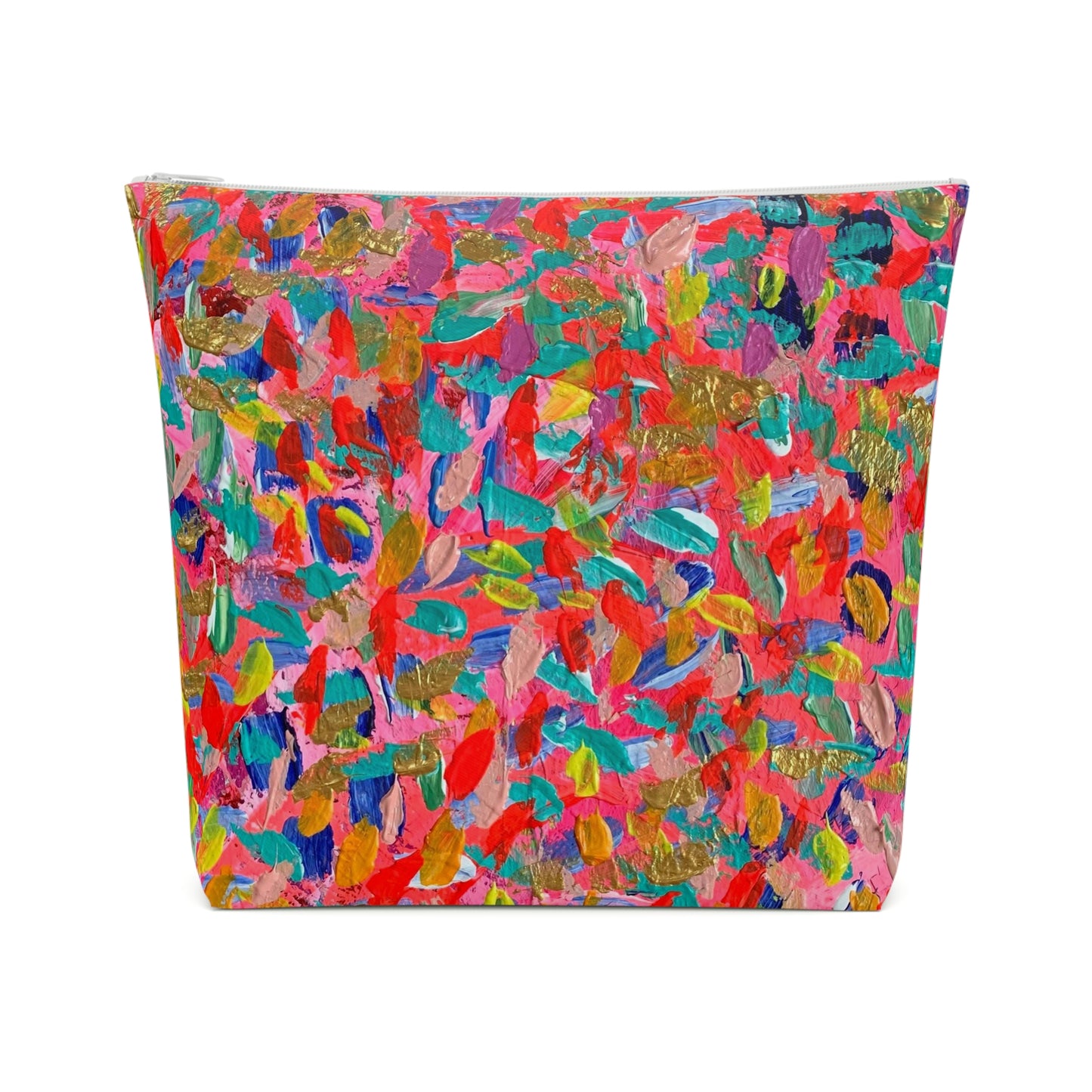 "It's All Jazz" Original Art Work Cotton Cosmetic Bag