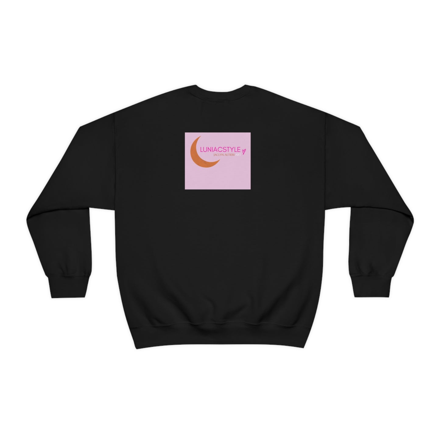 "OLD FRIENDS" Girl Talk Art Series Unisex Heavy Blend Crewneck Sweatshirt