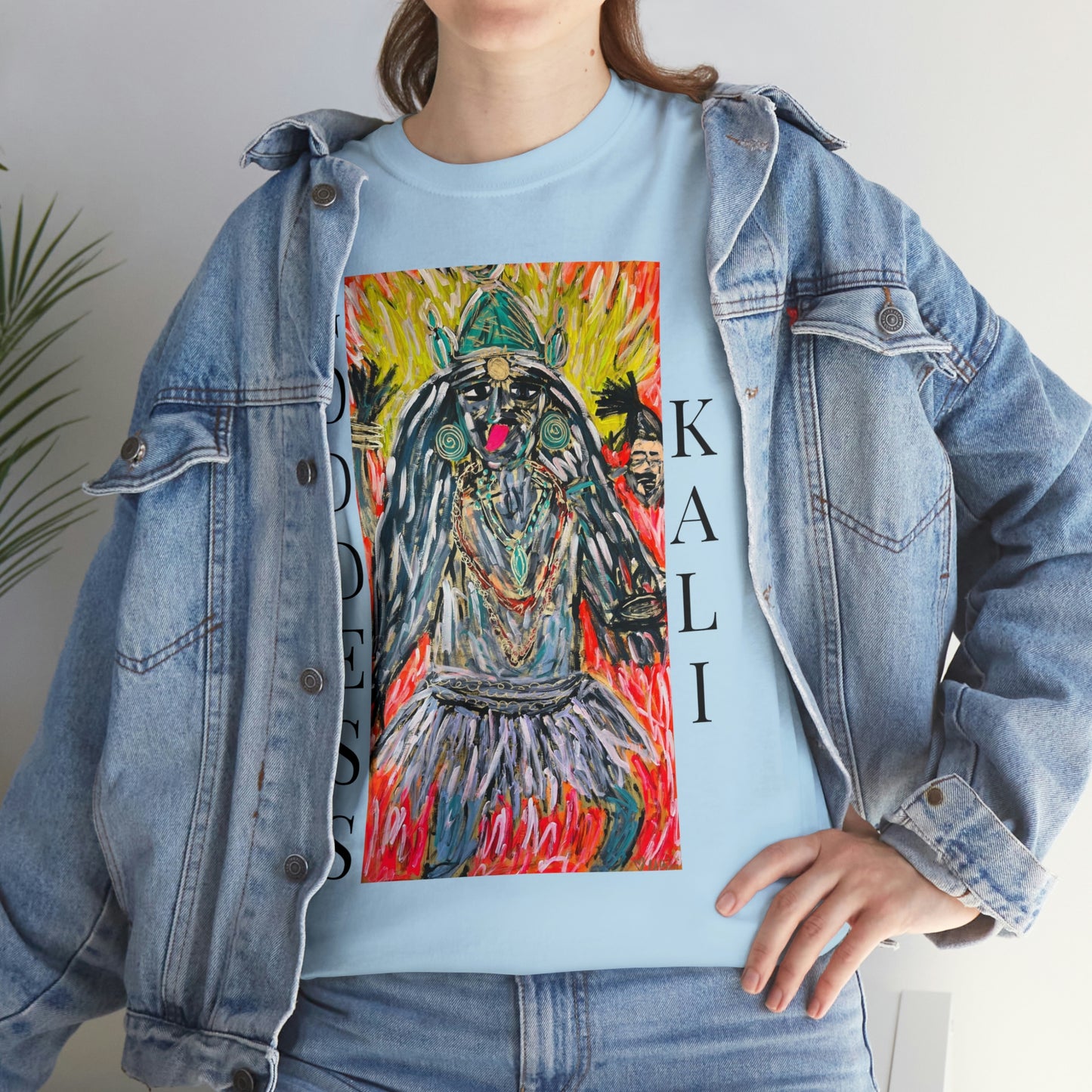Hindu GODDESS Kali Unisex Heavy Cotton Tee