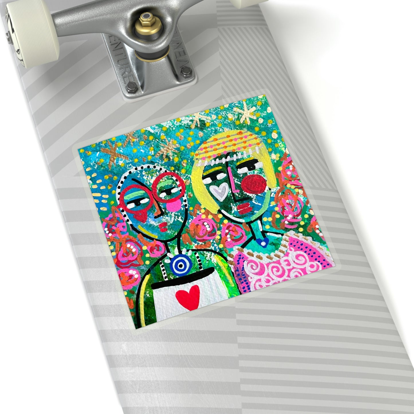 Girl Talk Art Series Stickers