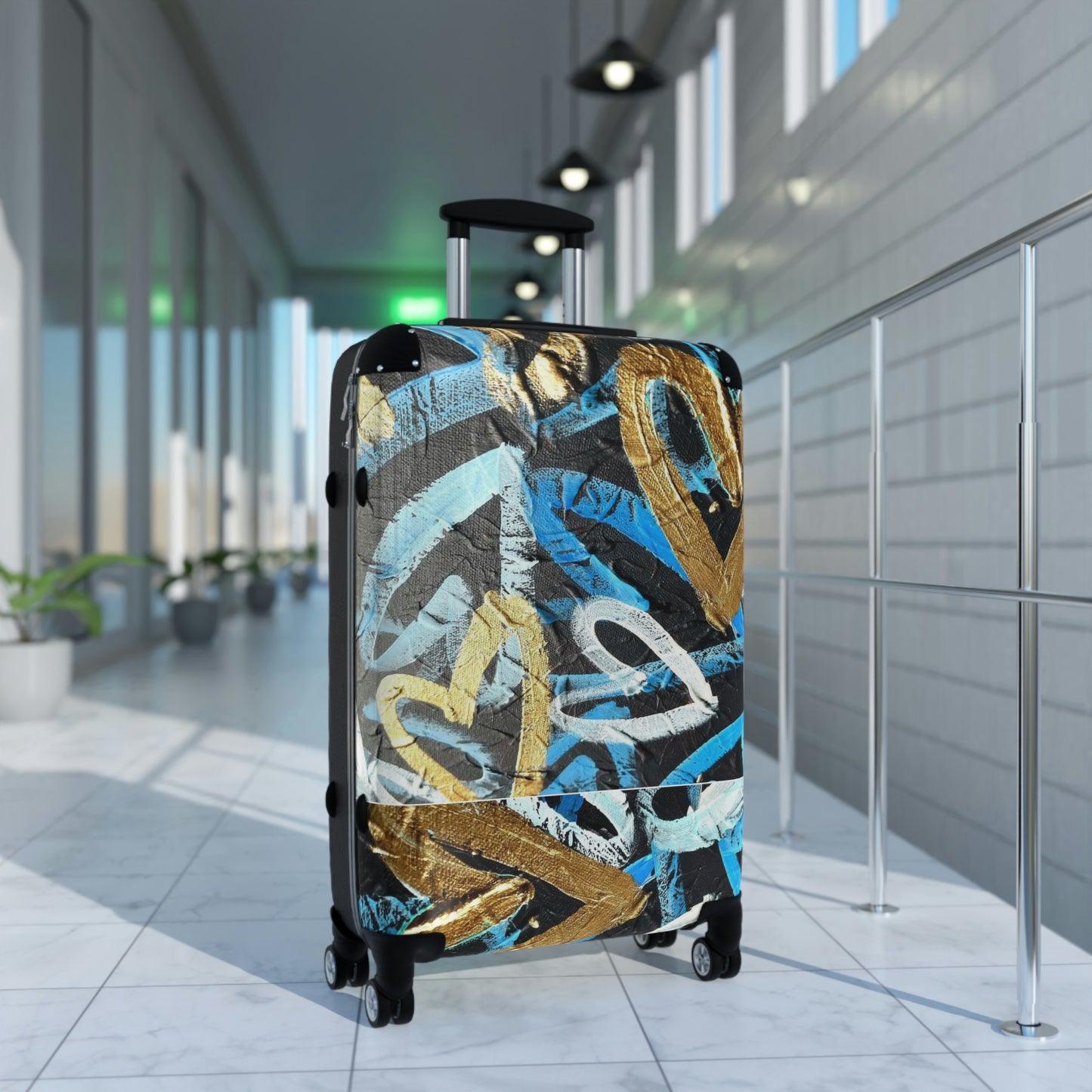 "LOVEHAPPY" Suitcases