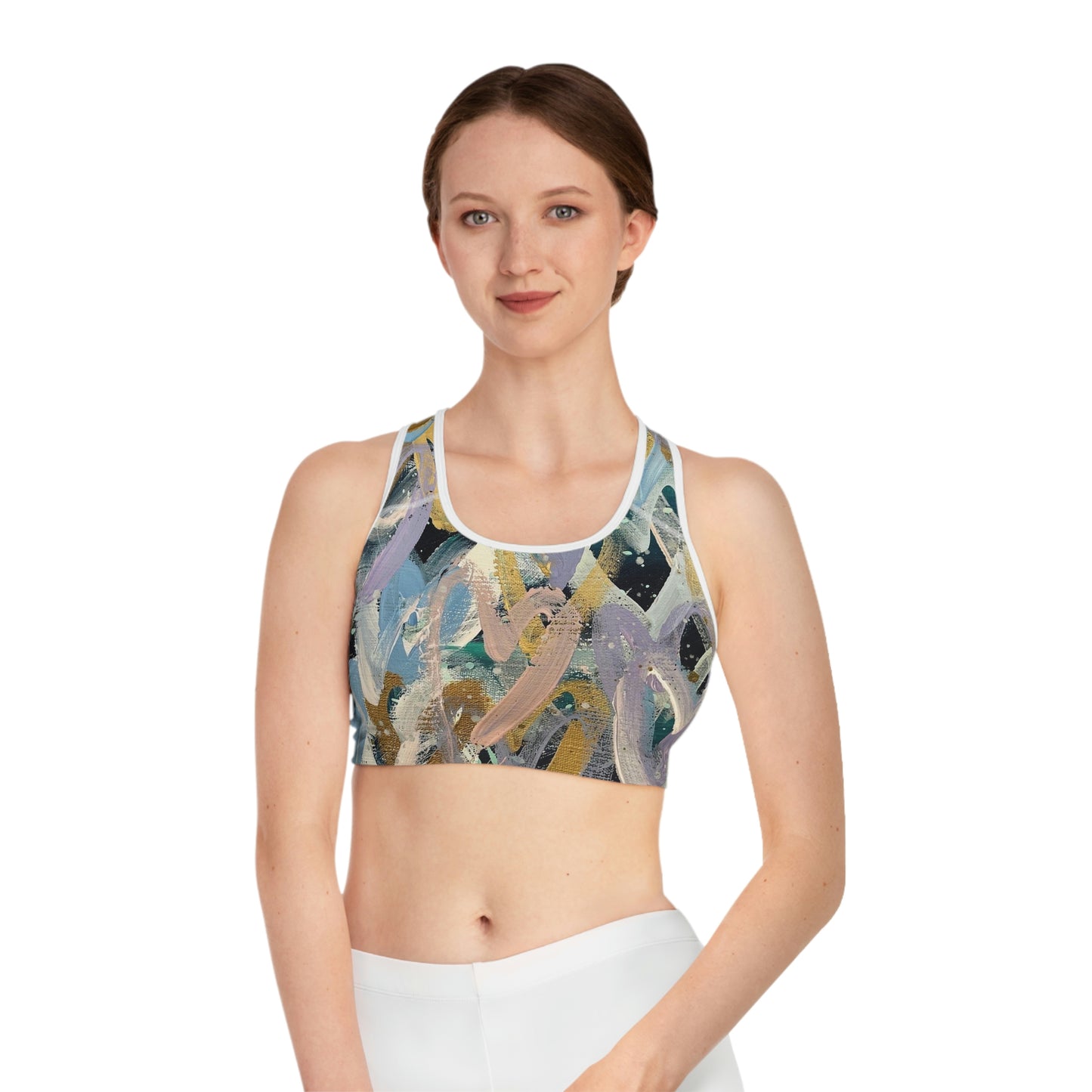 "Journey of a Thousand Hearts" Sports Bra