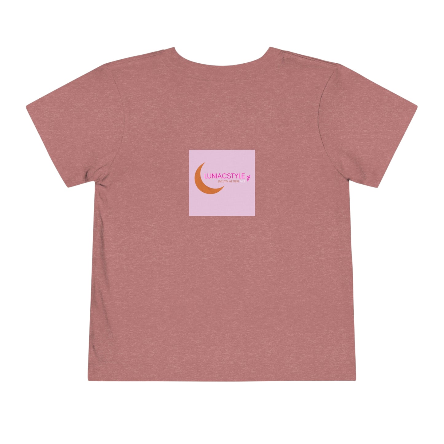 "Penny Lane" Girl Talk Art Toddler Short Sleeve Tee