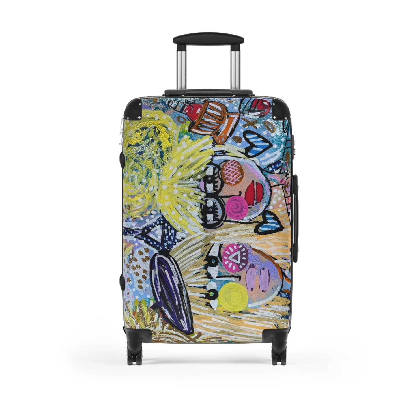 "2 American Girls In Paris" Suitcase