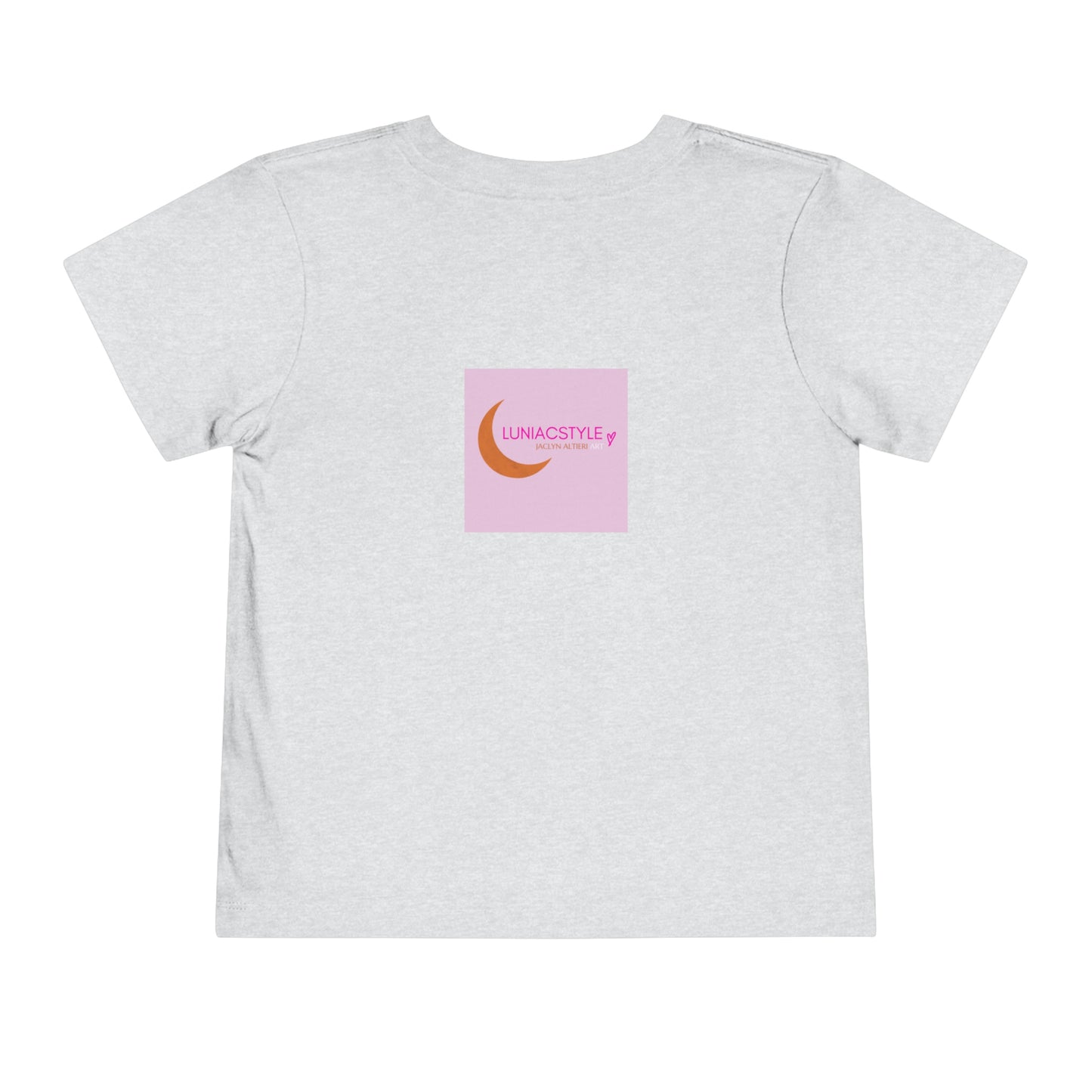 "YOU'RE ONLY YOUNG ONCE MY LOVE"  Girl Talk Art Toddler Short Sleeve Tee