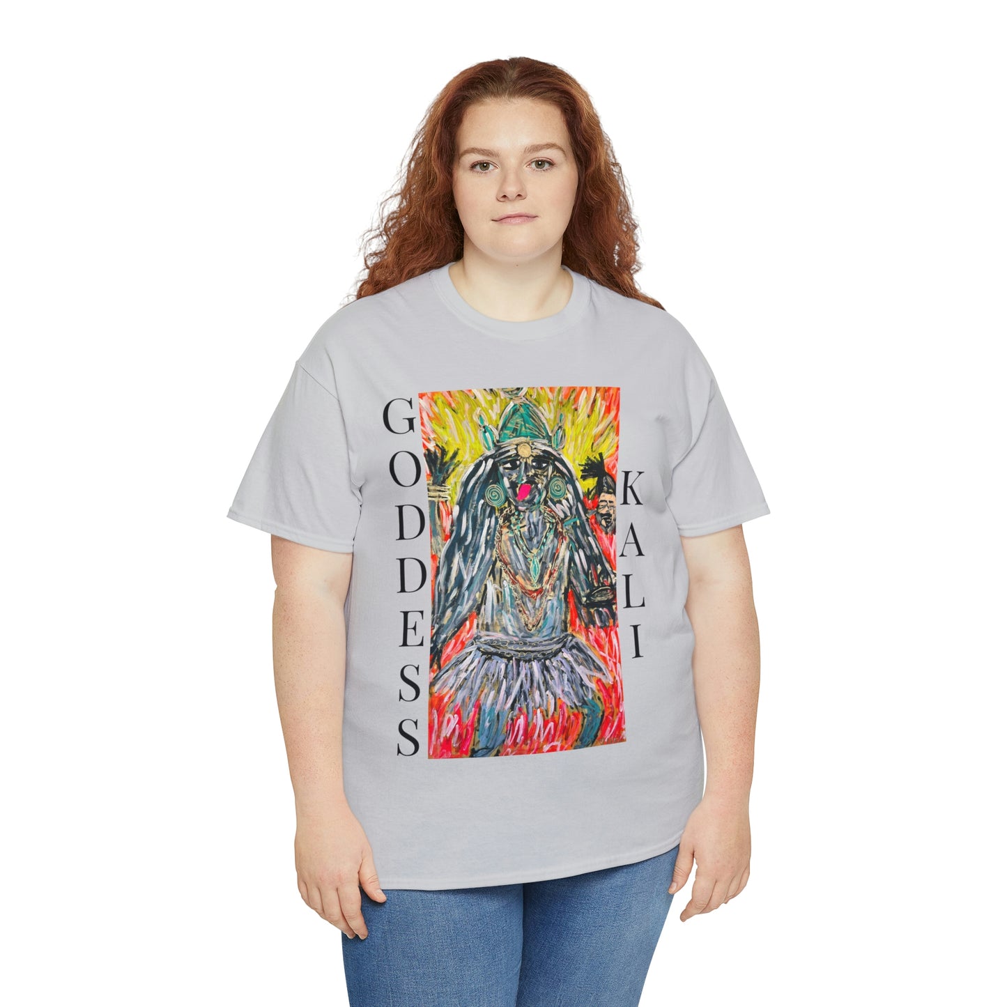 Hindu GODDESS Kali Unisex Heavy Cotton Tee