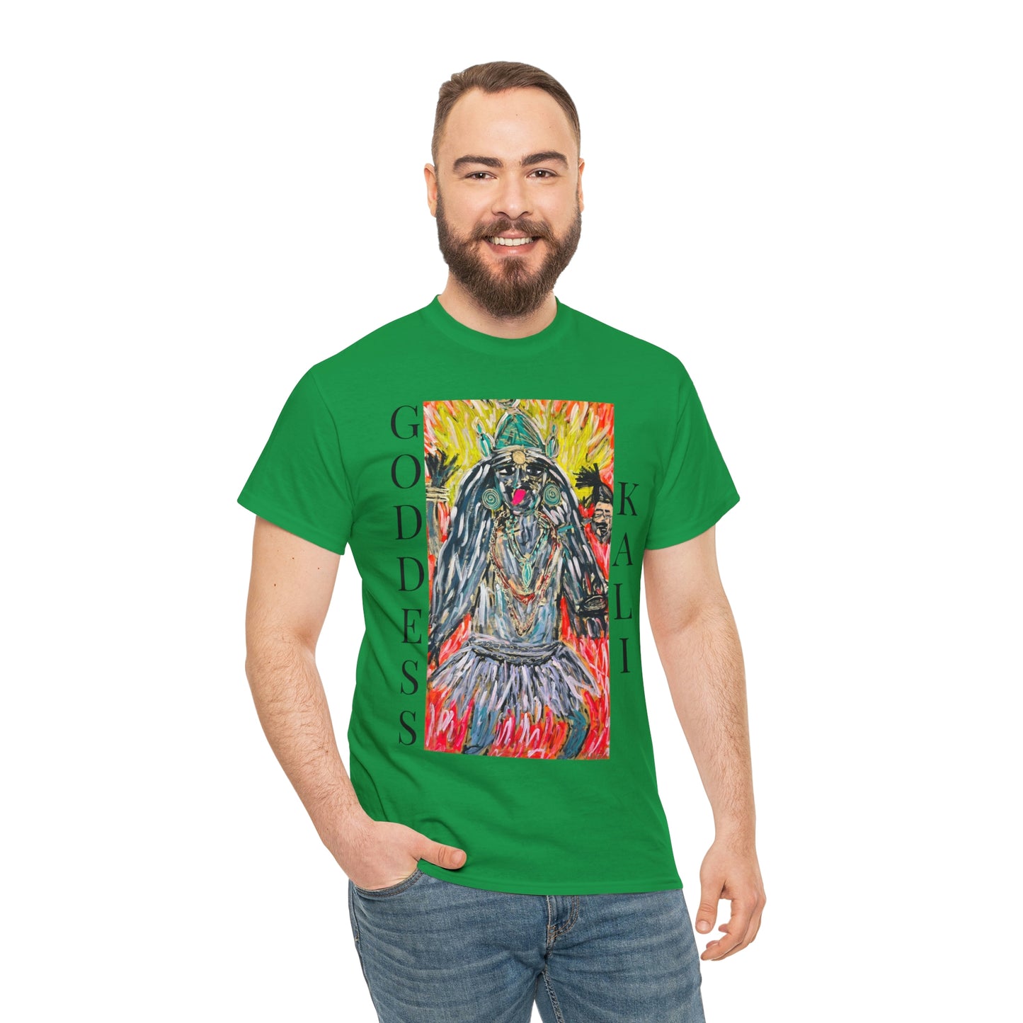 Hindu GODDESS Kali Unisex Heavy Cotton Tee