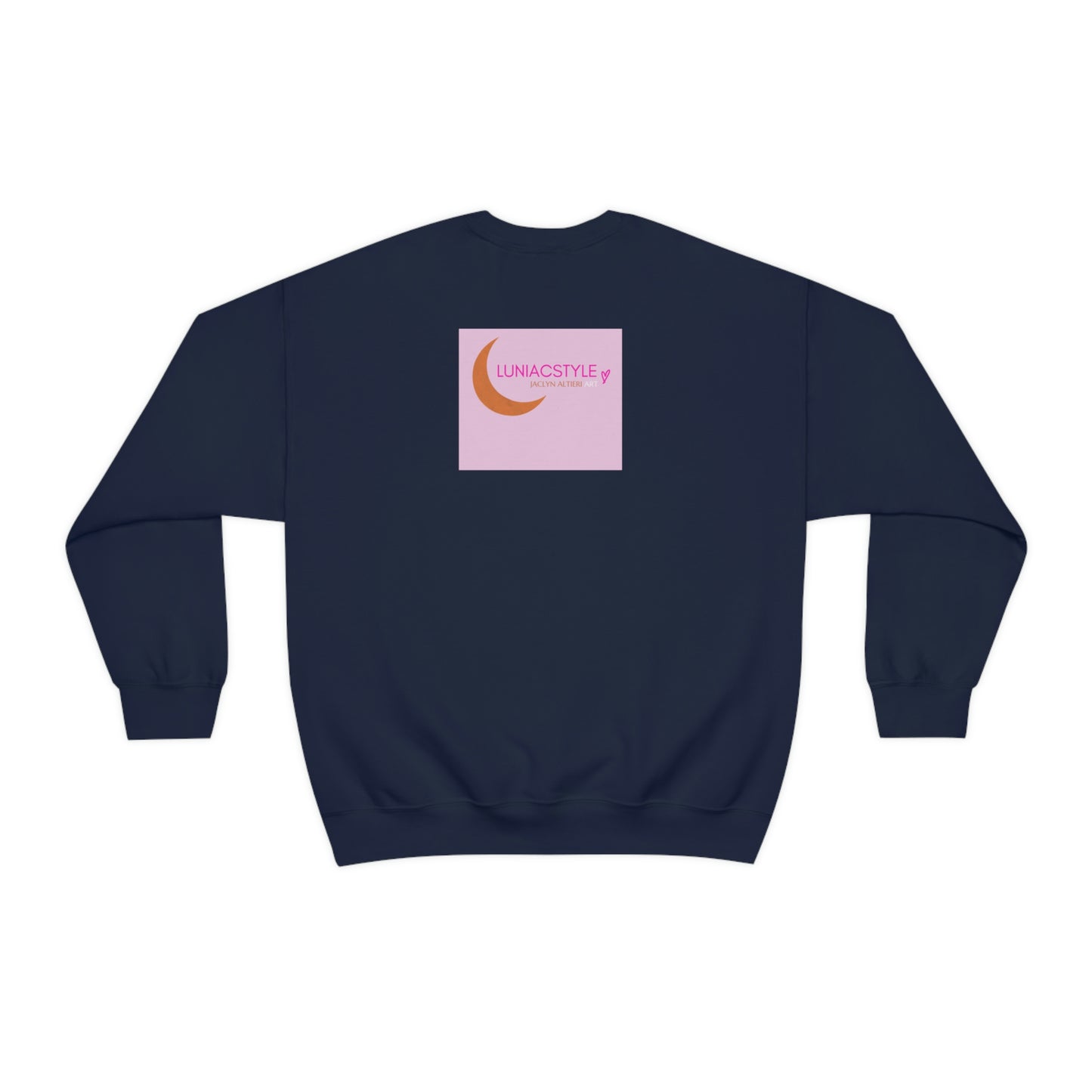 "OLD FRIENDS" Girl Talk Art Series Unisex Heavy Blend Crewneck Sweatshirt