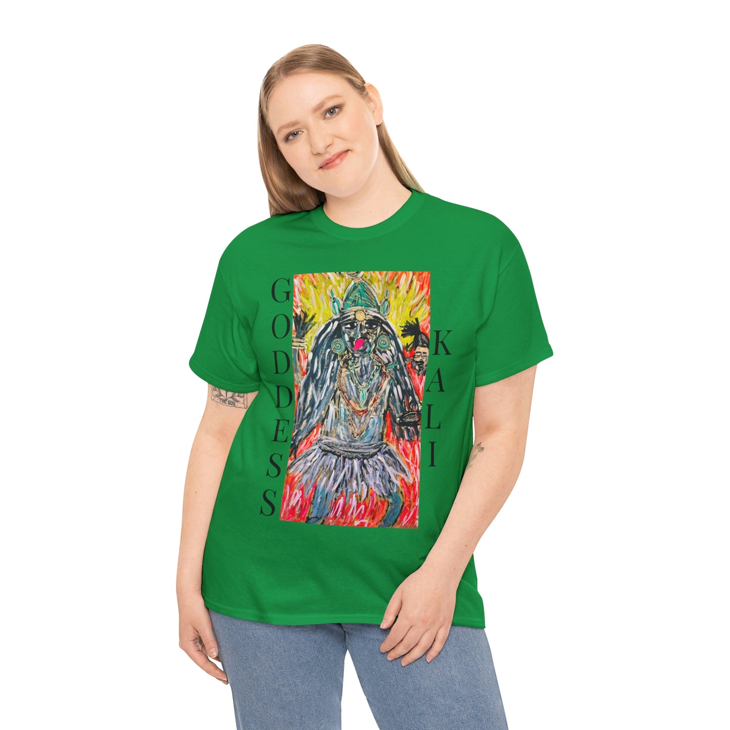 Hindu GODDESS Kali Unisex Heavy Cotton Tee