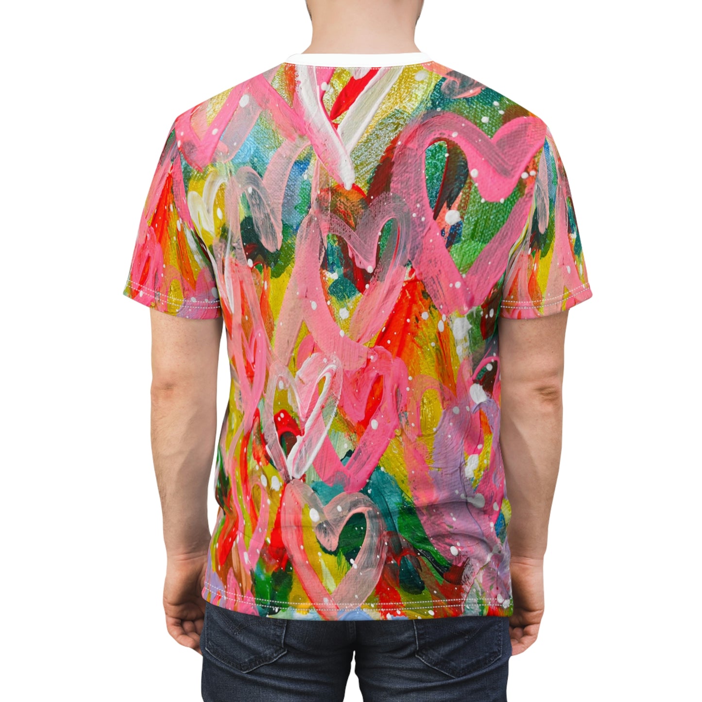 "Let's Get Loud" Original Artwork Unisex Cut & Sew Tee