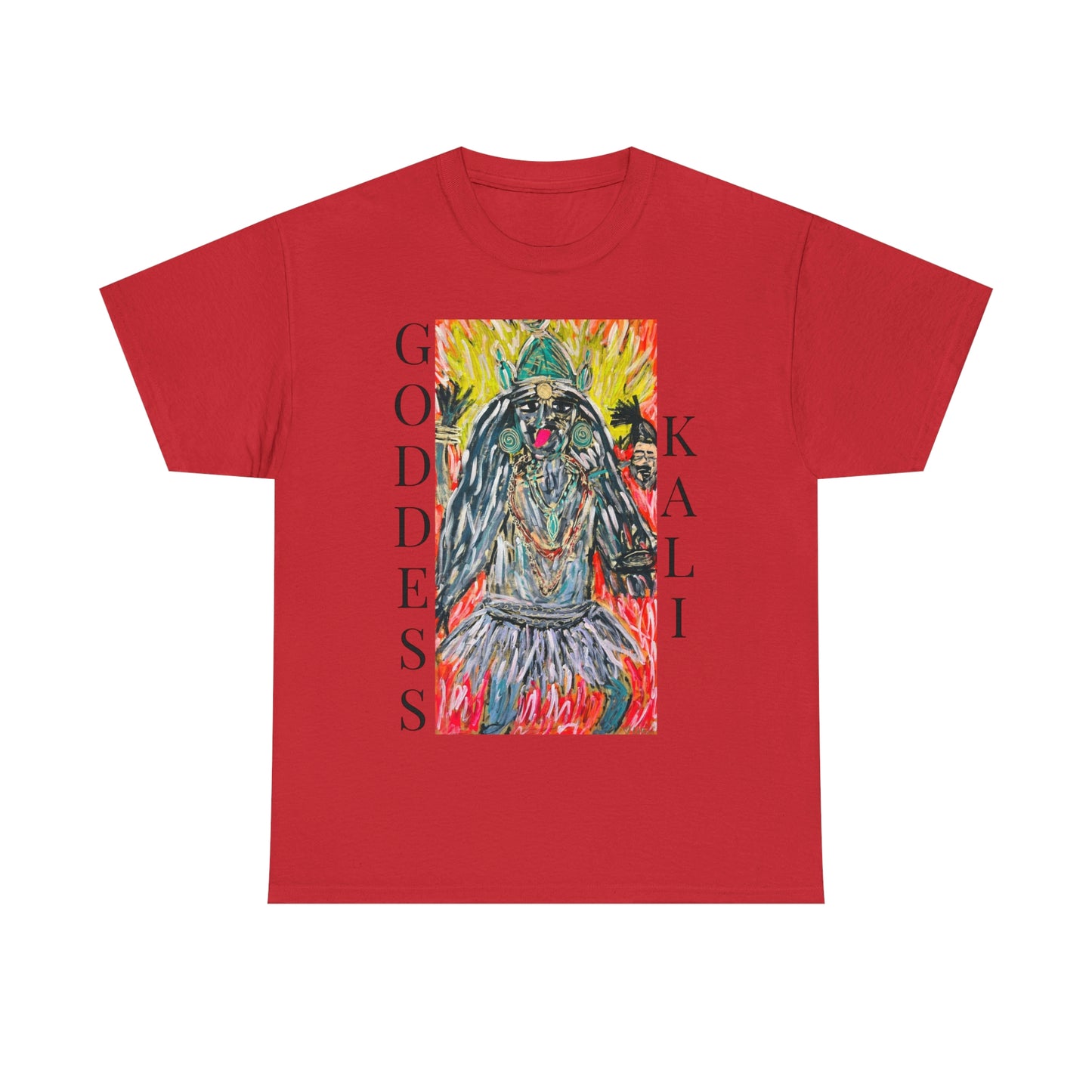 Hindu GODDESS Kali Unisex Heavy Cotton Tee