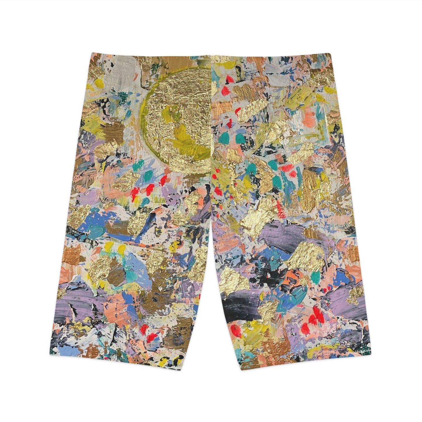 "The Light in Me IS the Light in You" Women's Bike/Yoga Shorts