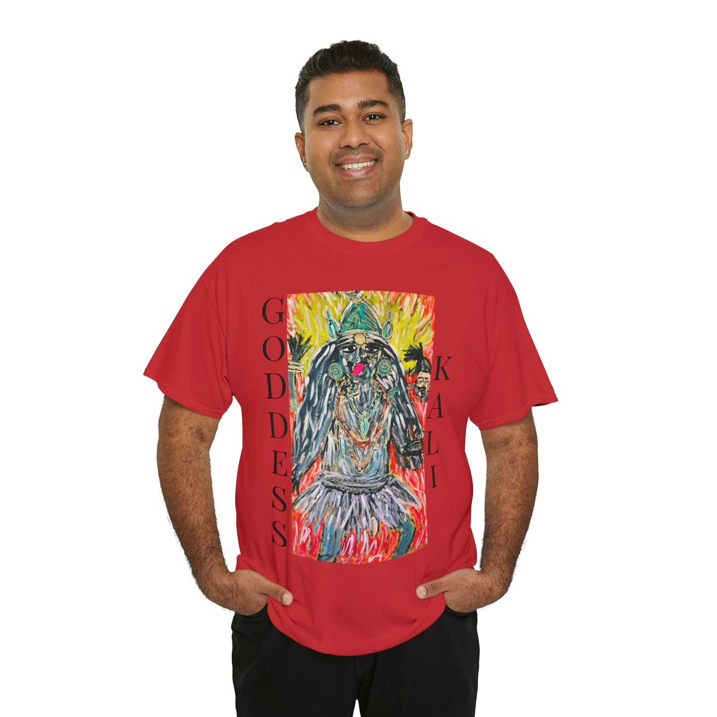 Hindu GODDESS Kali Unisex Heavy Cotton Tee
