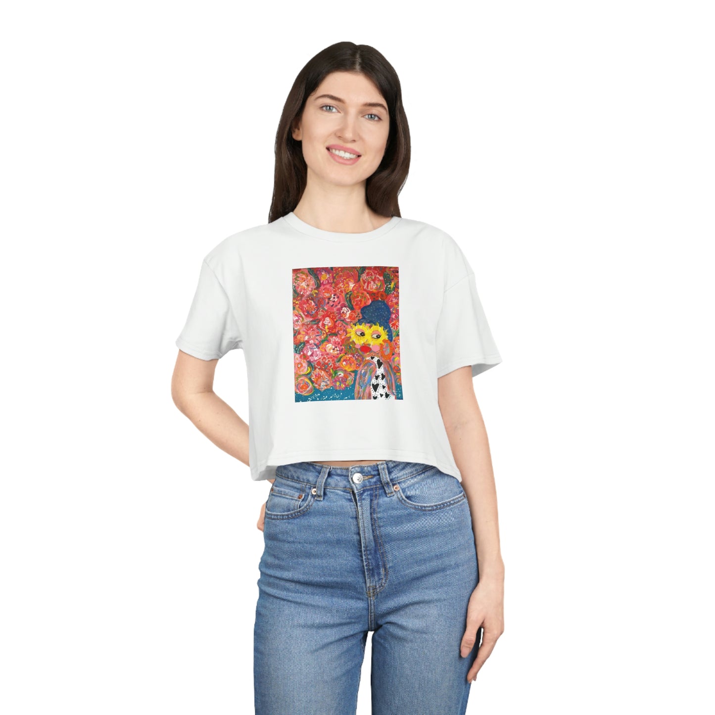"Miss Pearl" Women's Crop Tee