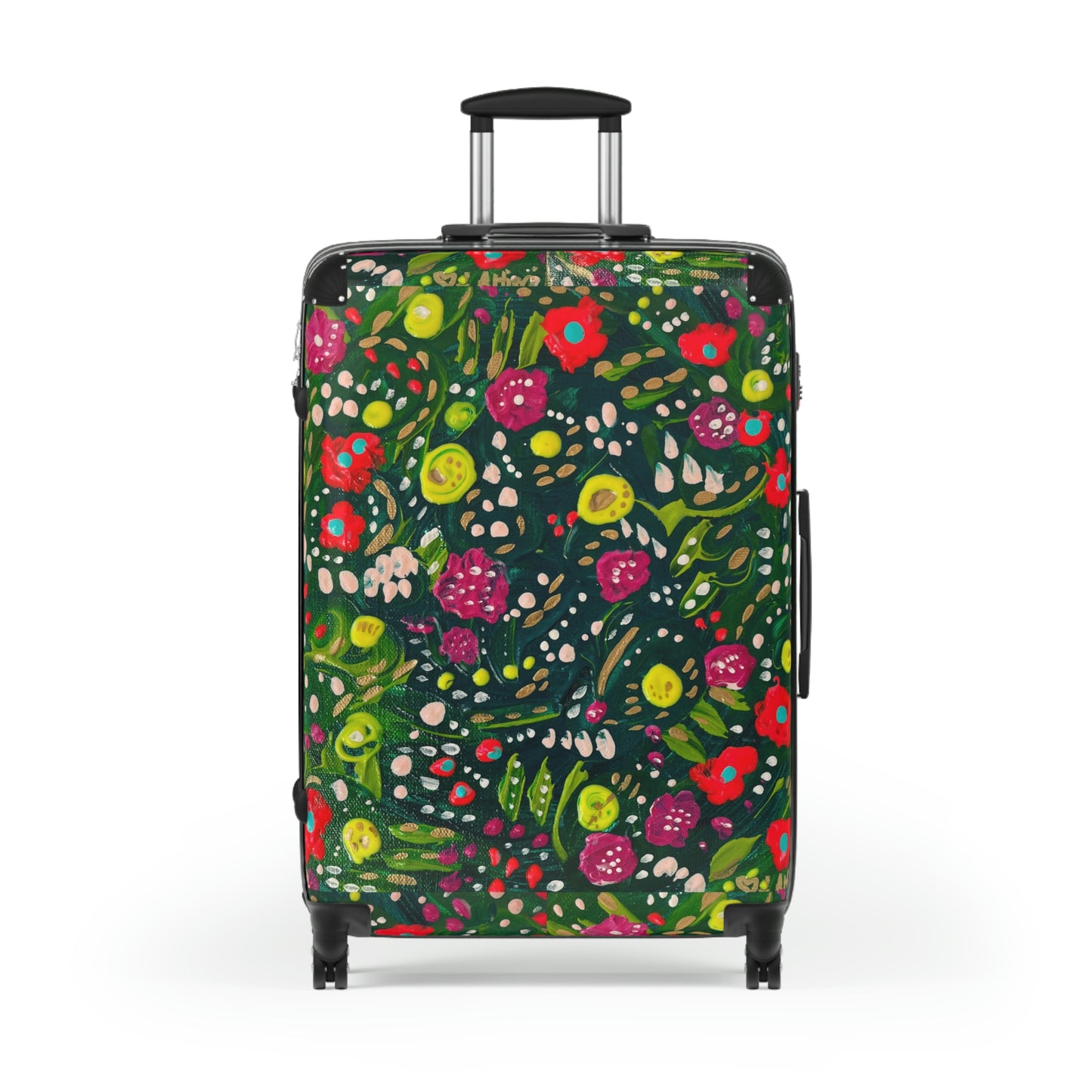 "Window Watching" Original Artwork Suitcases