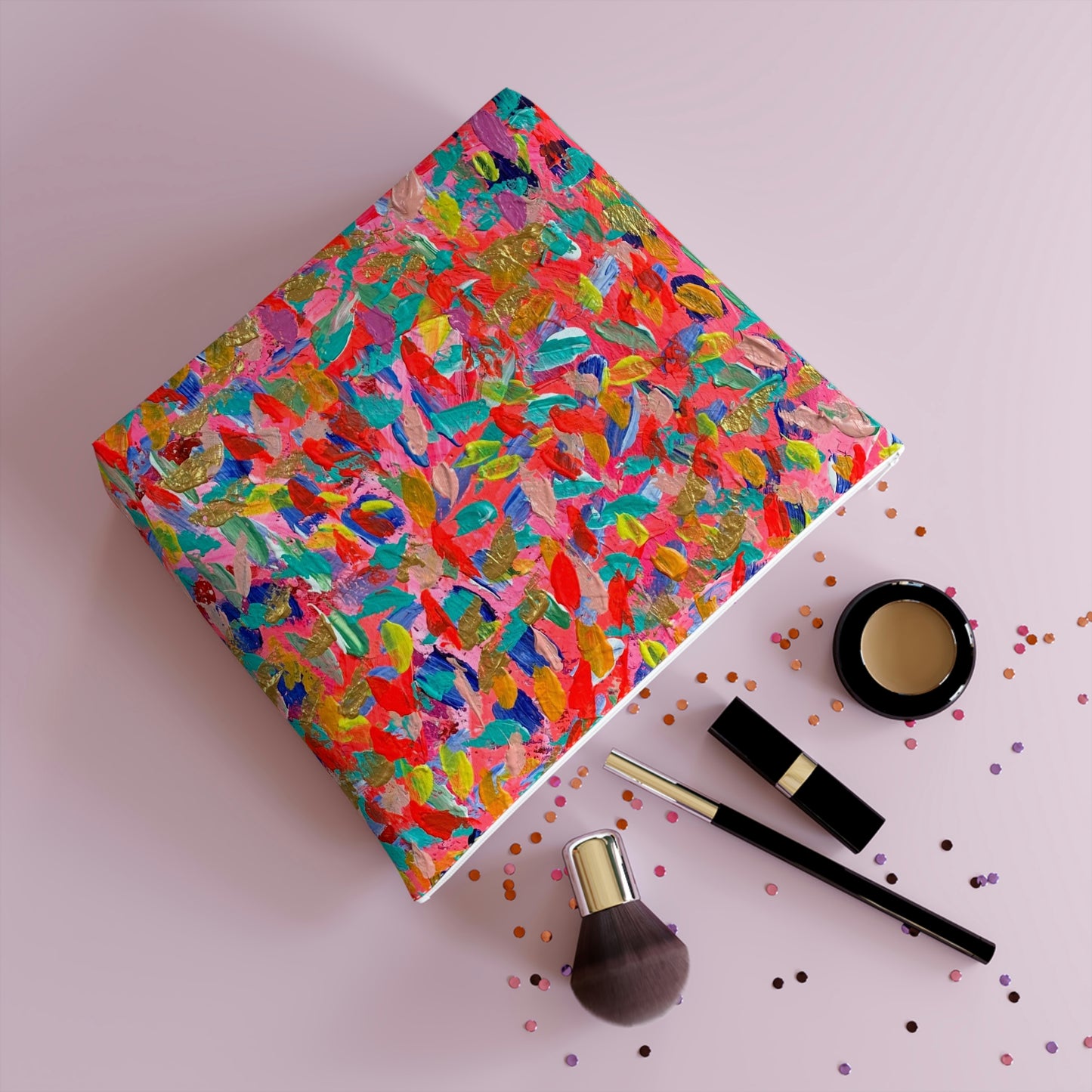 "It's All Jazz" Original Art Work Cotton Cosmetic Bag