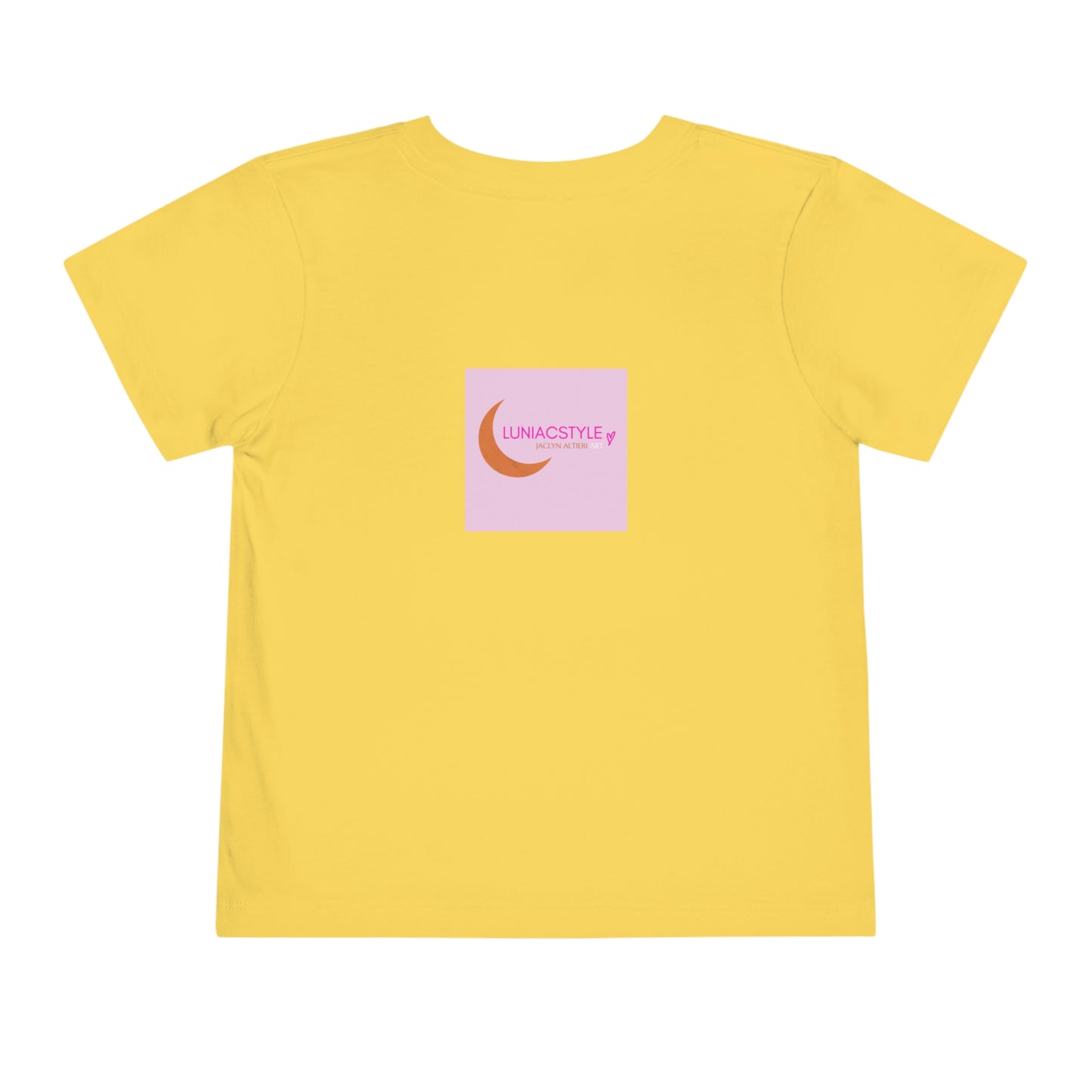 "Penny Lane" Girl Talk Art Toddler Short Sleeve Tee