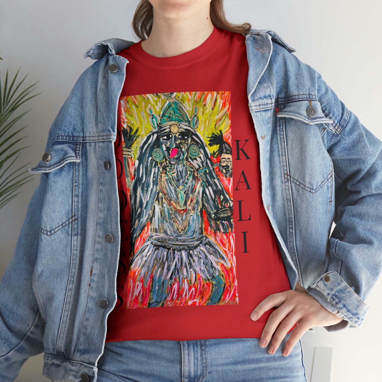 Hindu GODDESS Kali Unisex Heavy Cotton Tee
