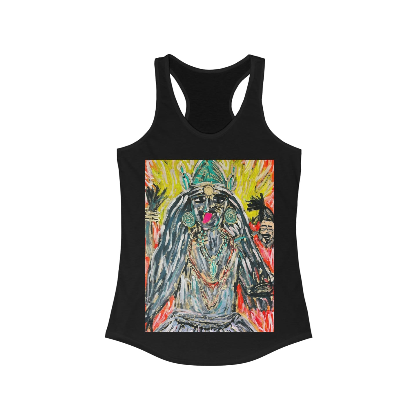 Hindu Goddess Kali Women's Ideal Racerback Tank