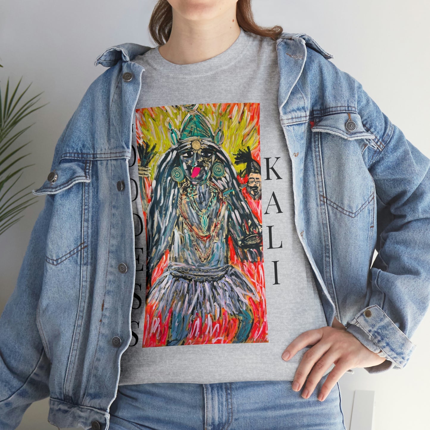 Hindu GODDESS Kali Unisex Heavy Cotton Tee