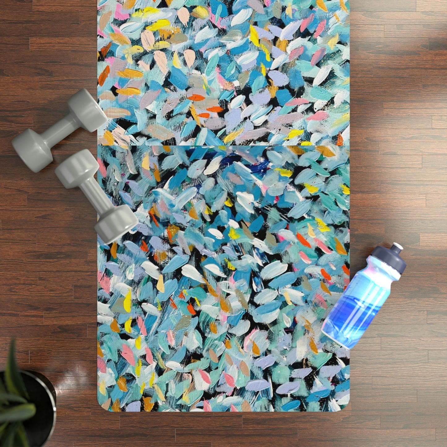 "Magical Existence" Original Artwork Rubber Yoga Mat