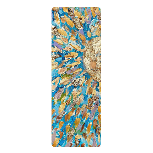 "GoldenLady" Rubber Yoga Mat