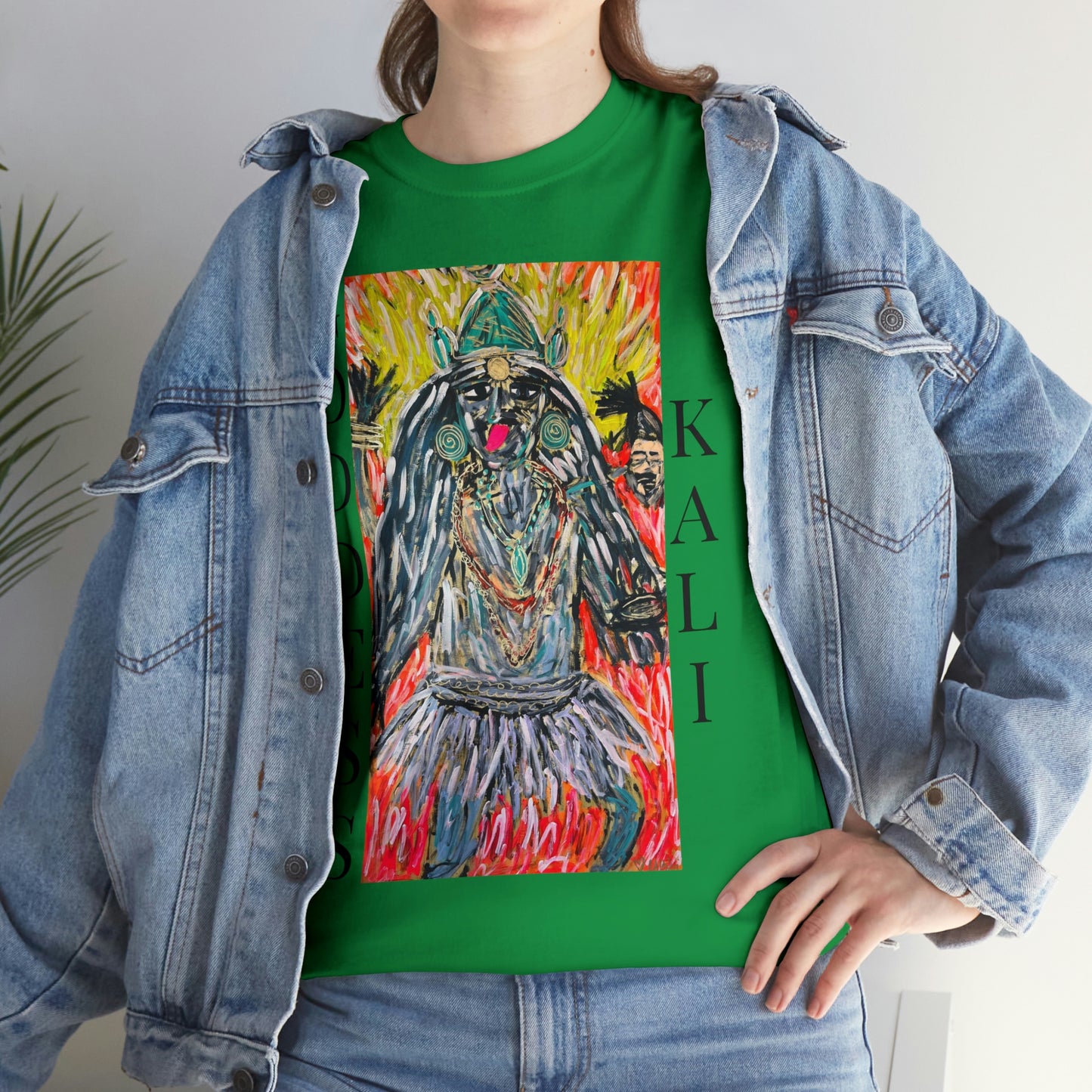 Hindu GODDESS Kali Unisex Heavy Cotton Tee