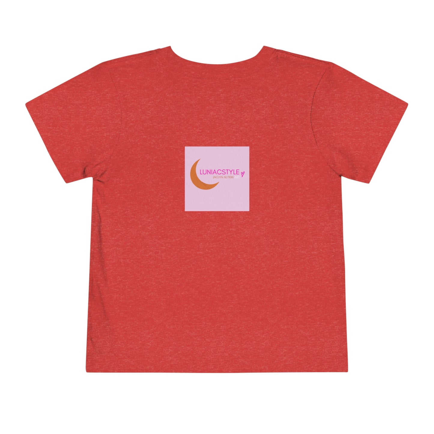 "Penny Lane" Girl Talk Art Toddler Short Sleeve Tee