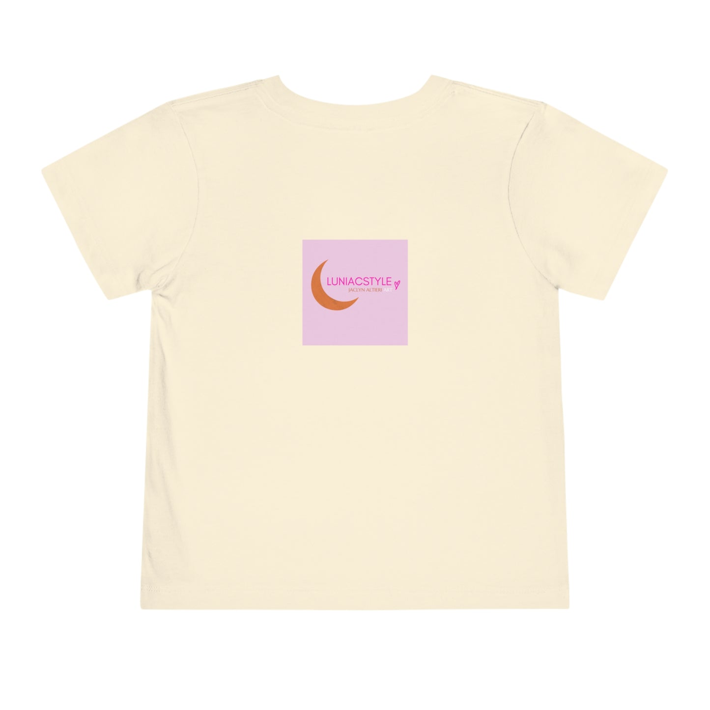 "Penny Lane" Girl Talk Art Toddler Short Sleeve Tee