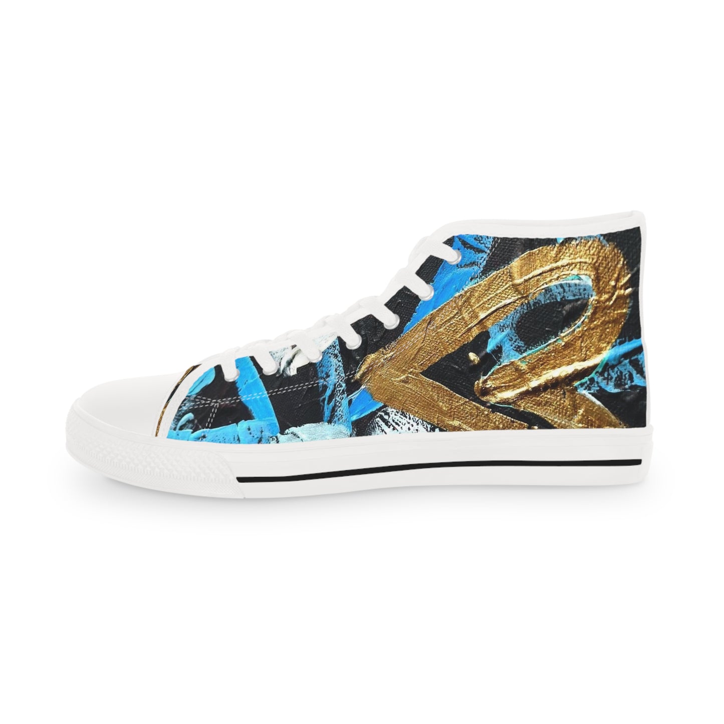 "LOVEHAPPY" Men's High Top Sneakers