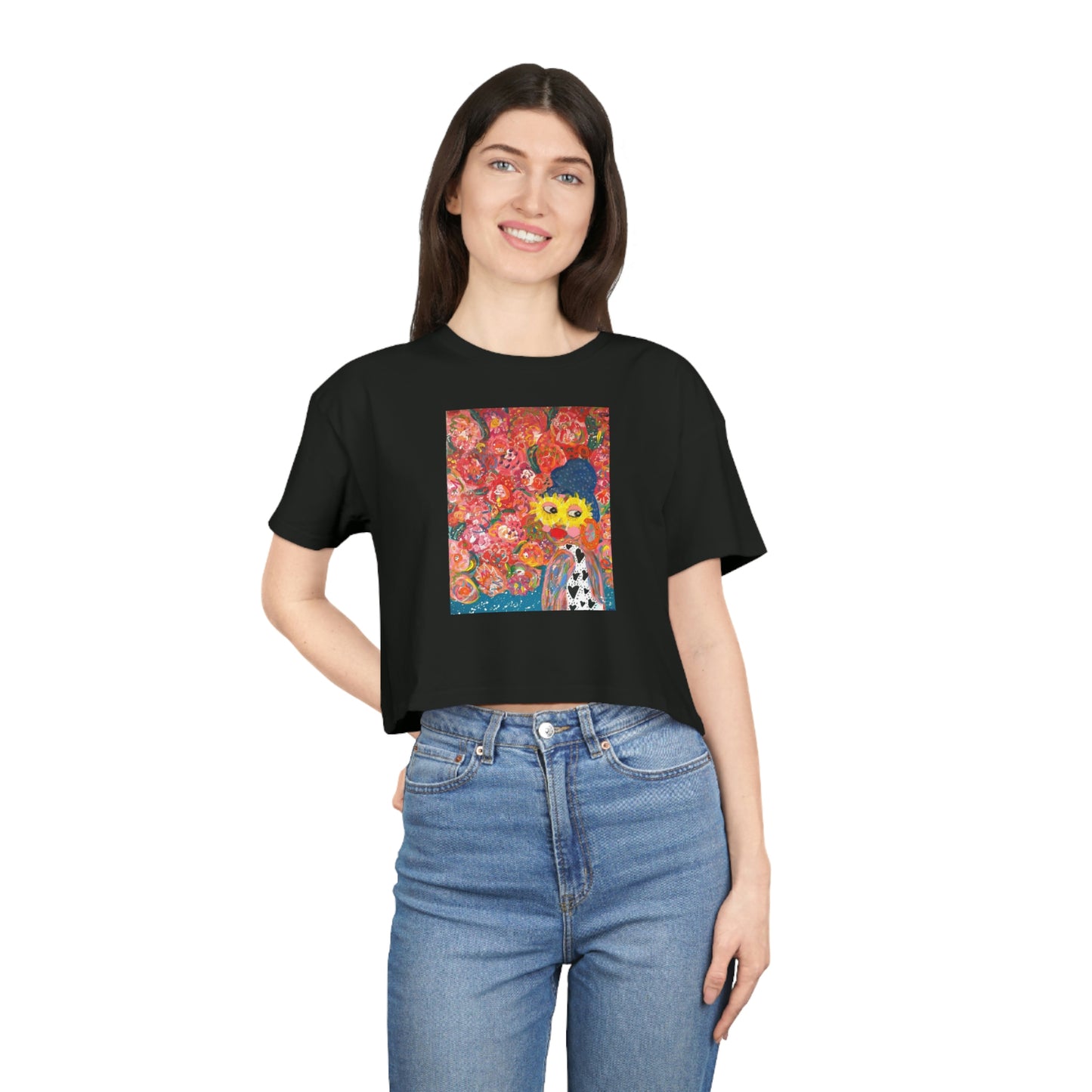 "Miss Pearl" Women's Crop Tee