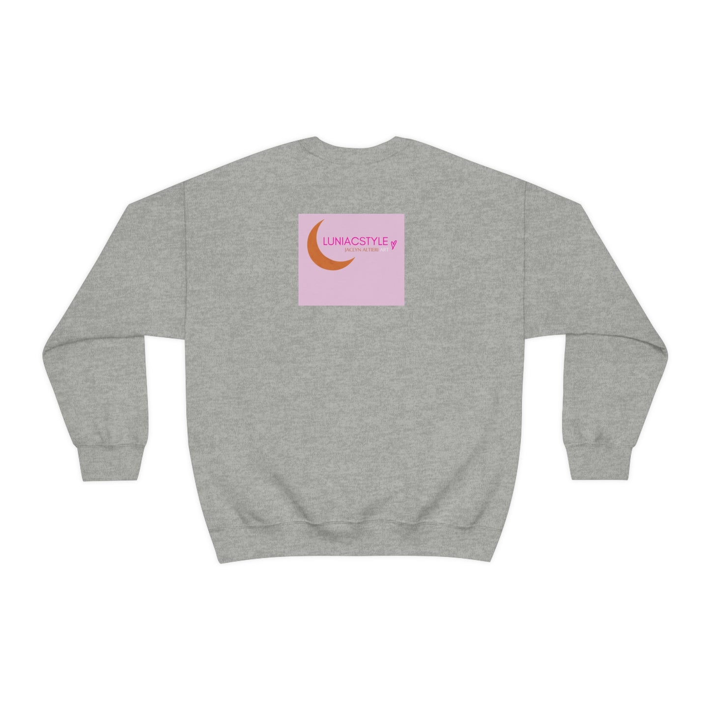 "OLD FRIENDS" Girl Talk Art Series Unisex Heavy Blend Crewneck Sweatshirt